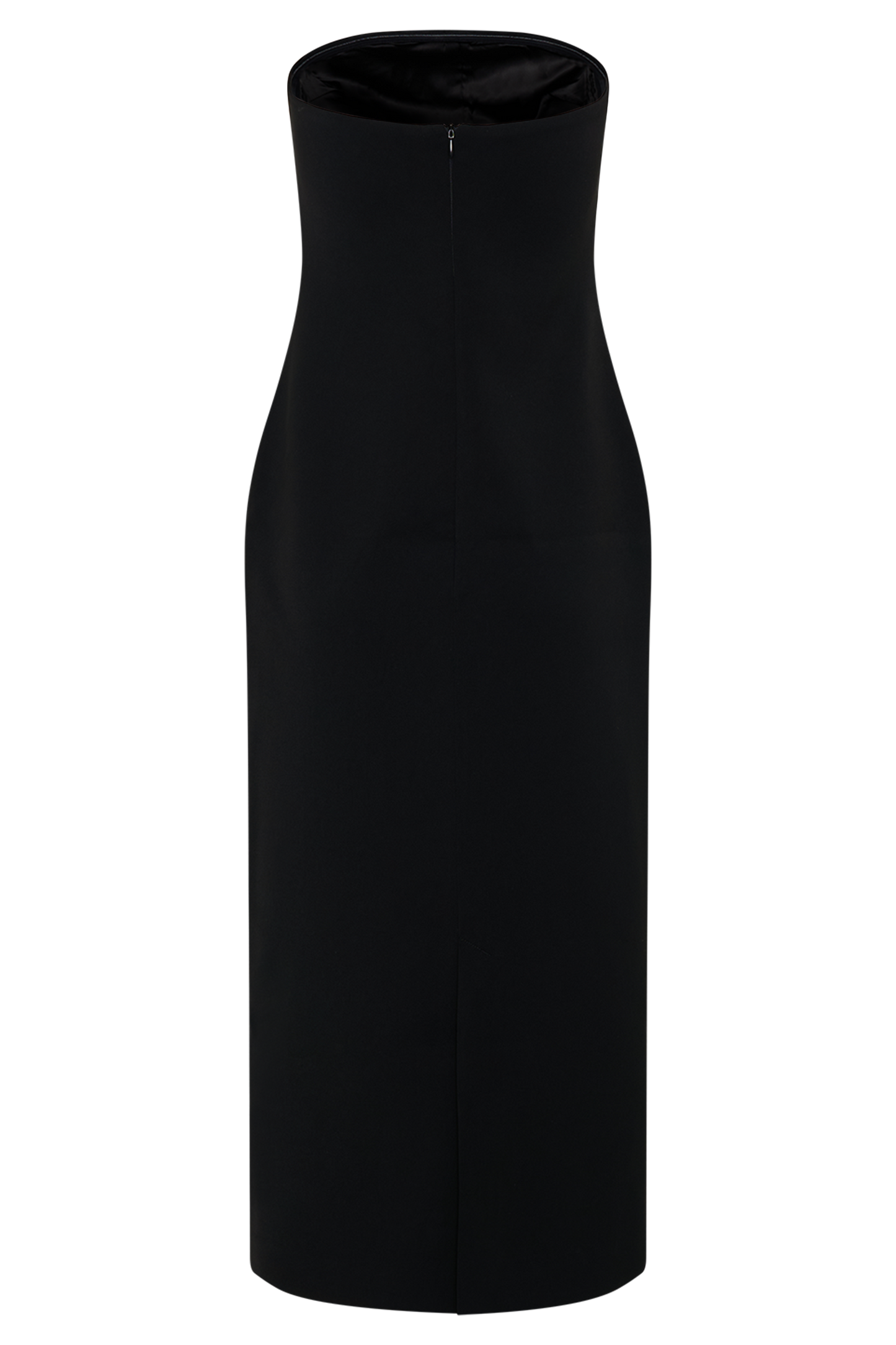 Robe midi sans bretelles Sussan - Noir