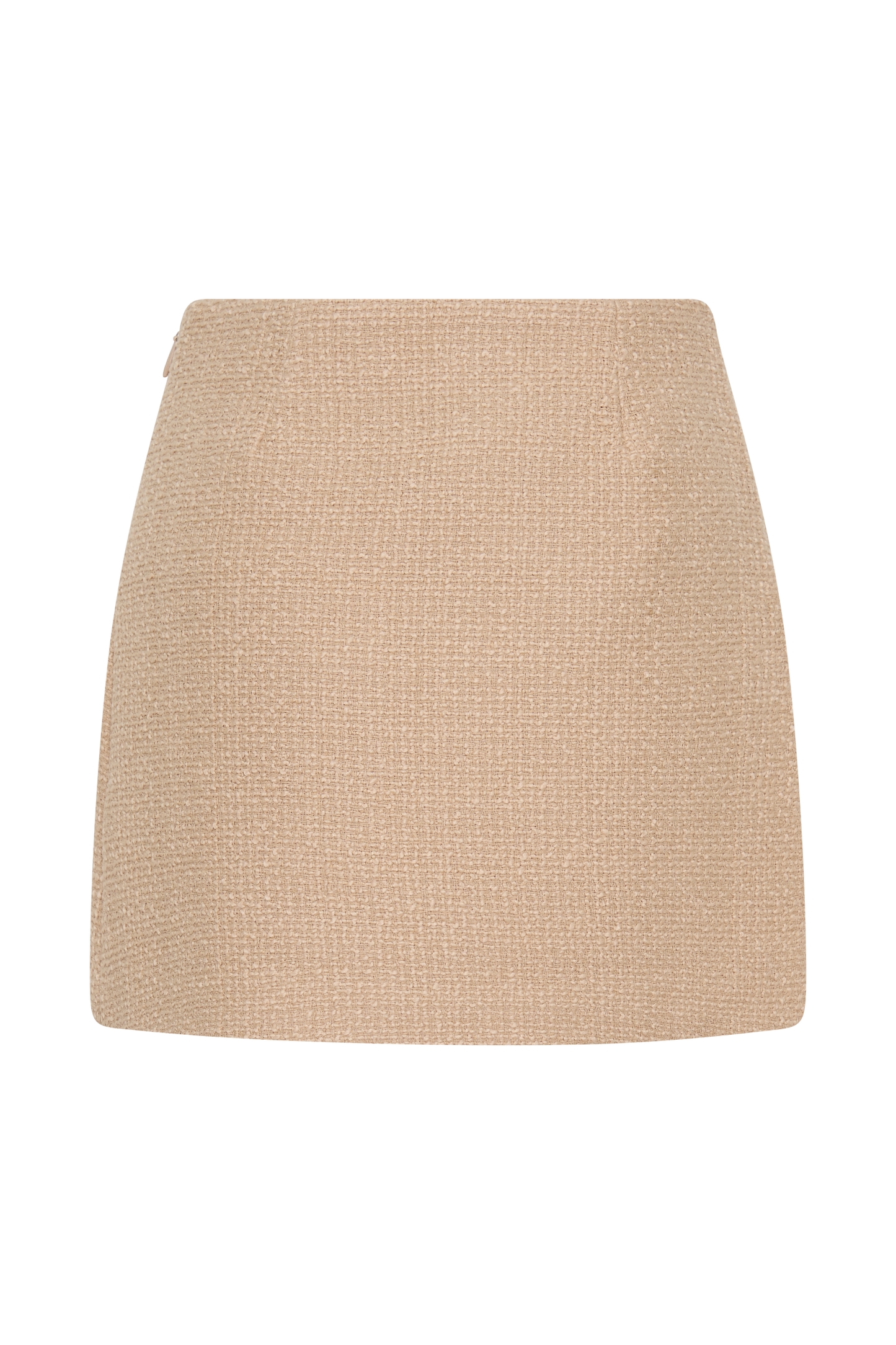 Jupe mini bouclée Camilla - Taupe clair
