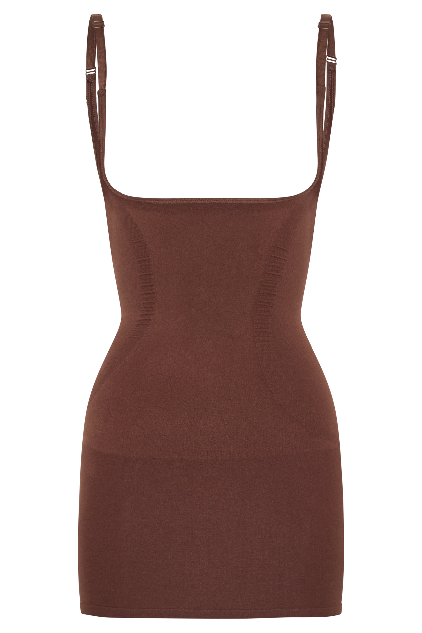 Jocelyn Mini-robe gainante sans dos - Espresso
