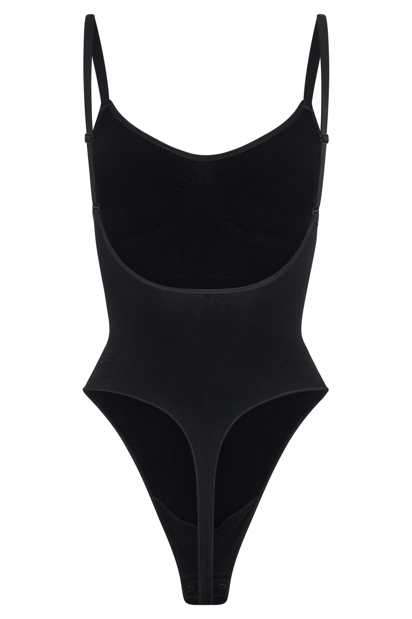 Body gainant sans dos Alyssa - Noir