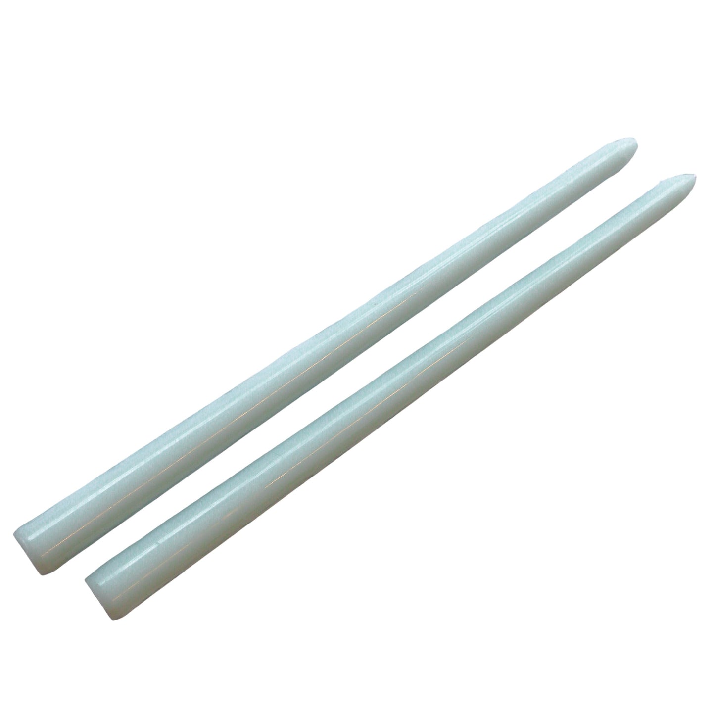 Bougie conique extra haute en forme de nuage bleu bébé (1 boîte de 25 bougies)