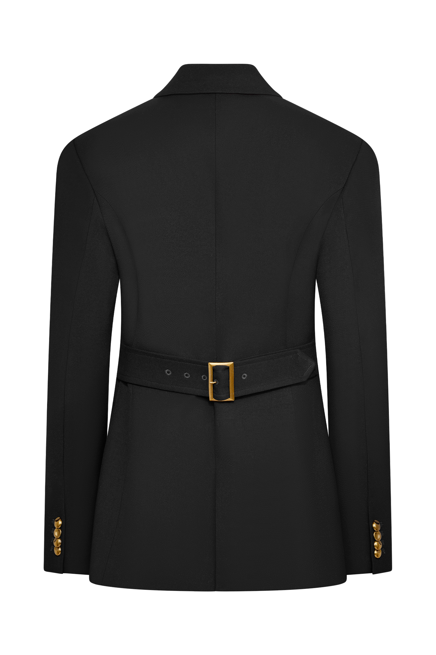 Blazer à taille ajustée Bellamy - Noir