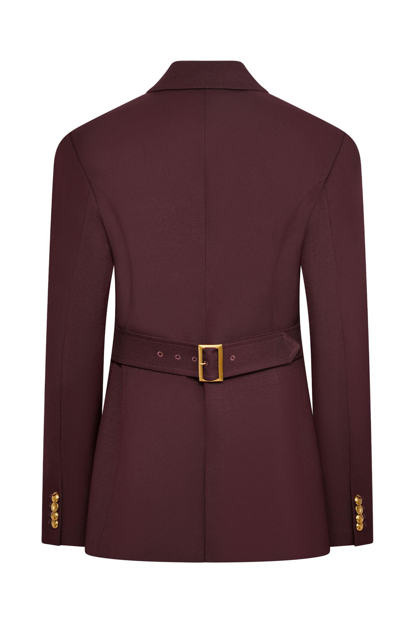 Blazer à taille ajustée Bellamy - Brun-rouge