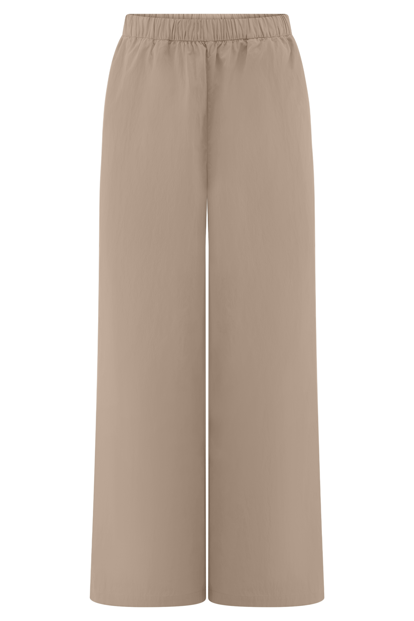 Pantalon large en coton Campbell - Sable