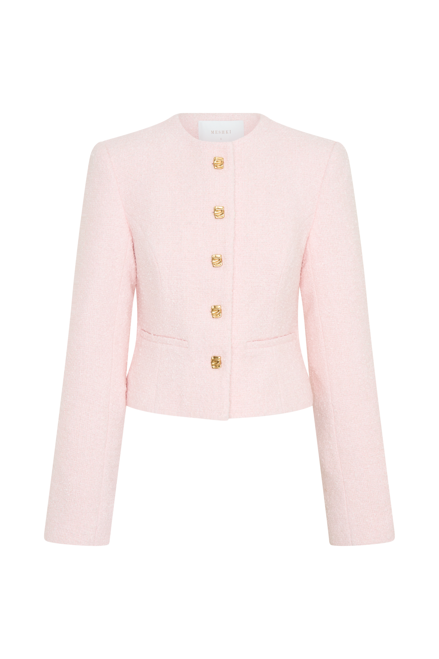 Veste Cleo Boucle - Rose Poudré