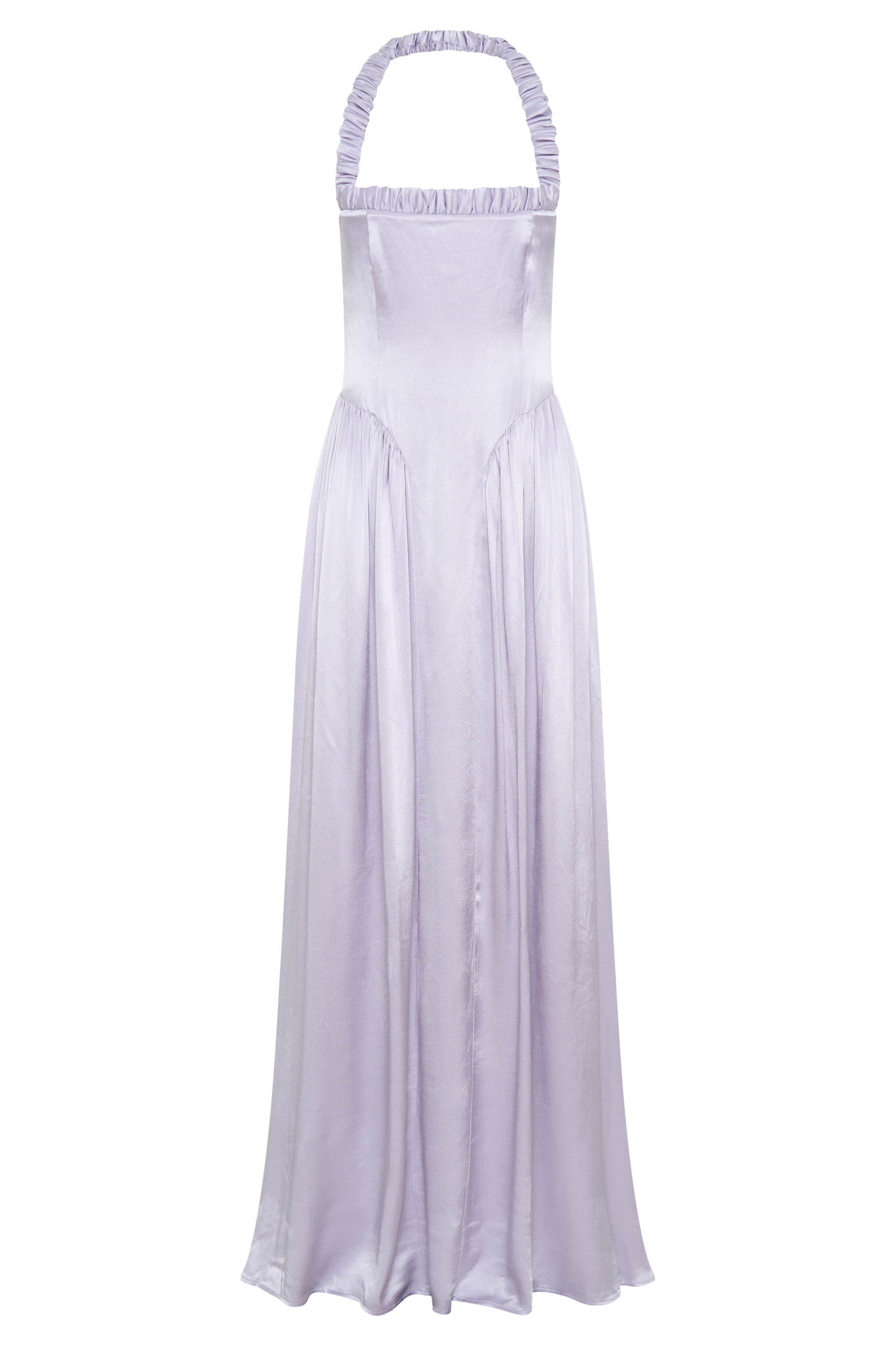 Robe Maxi Coco à Taille Tombante - Mauve