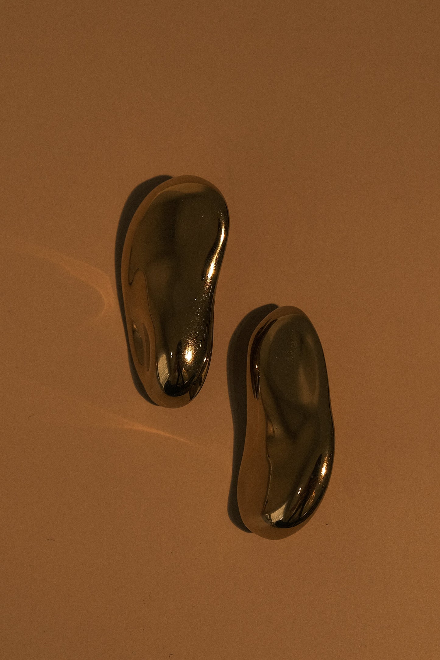 Boucles d'oreilles horizontales Alicia - Or