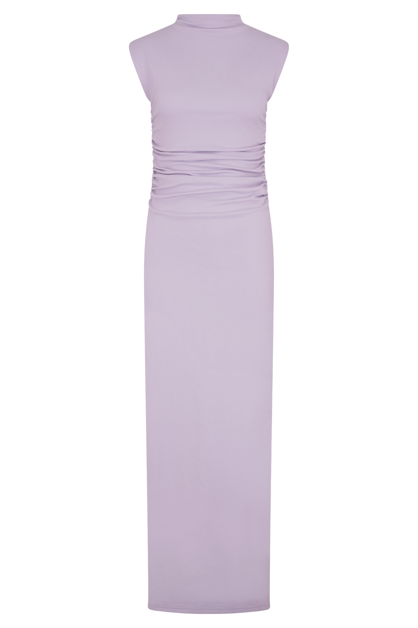 Robe Maxi Sans Manches à Col Haut Elliot - Lilas