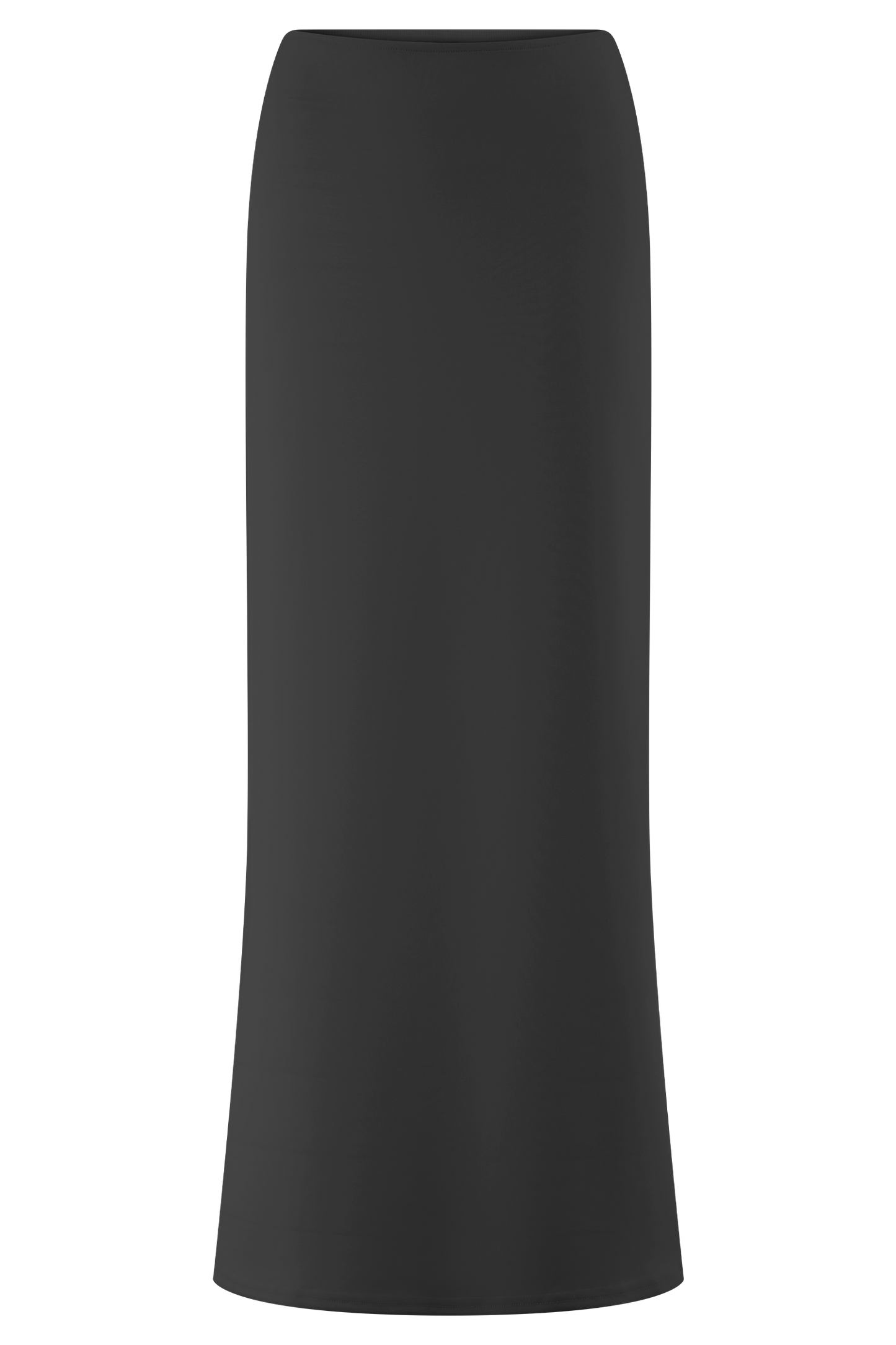 Jupe Maxi Eris en Jersey Scuba - Noir