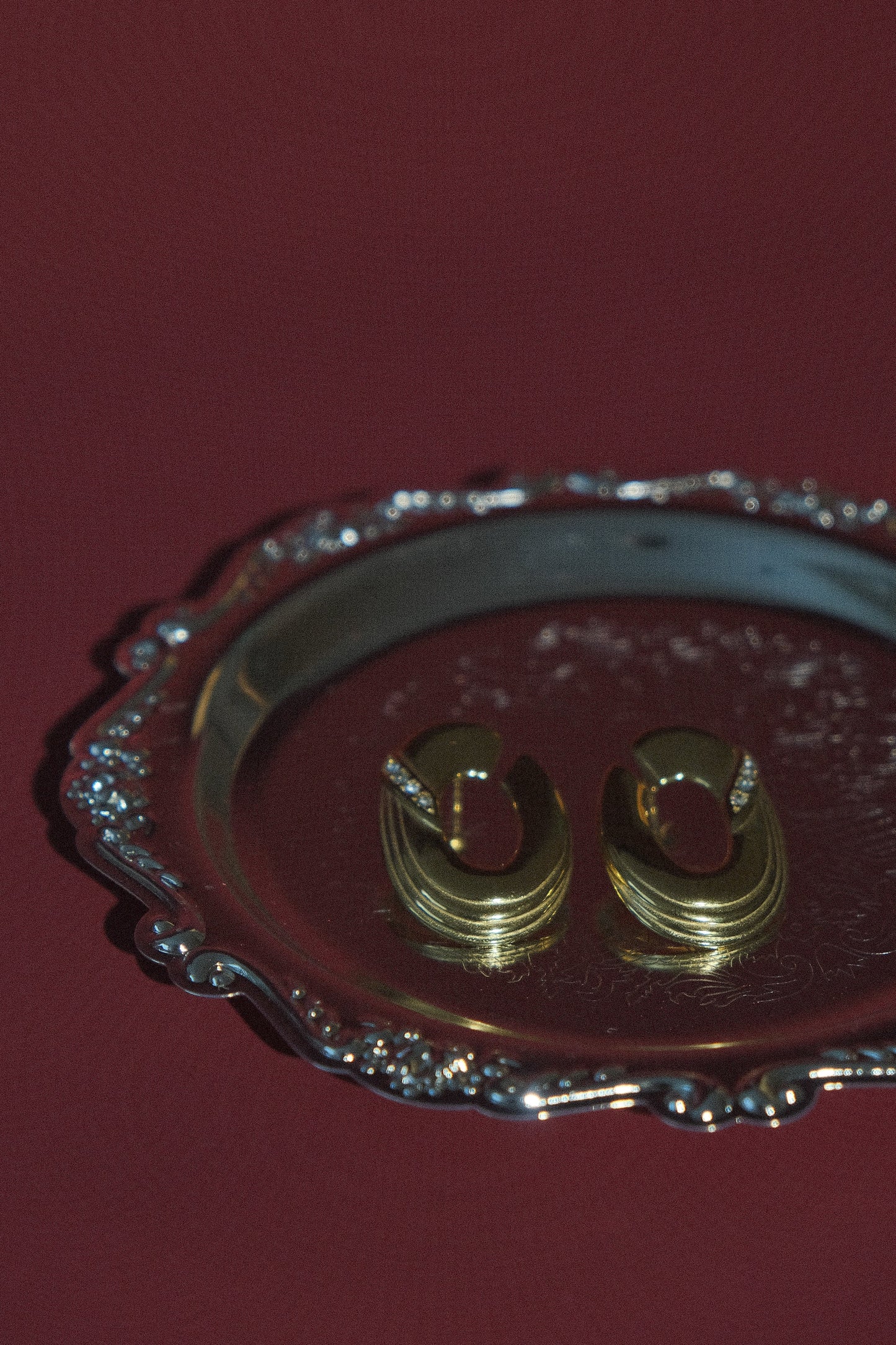 Boucles d'oreilles créoles Lennon - Or