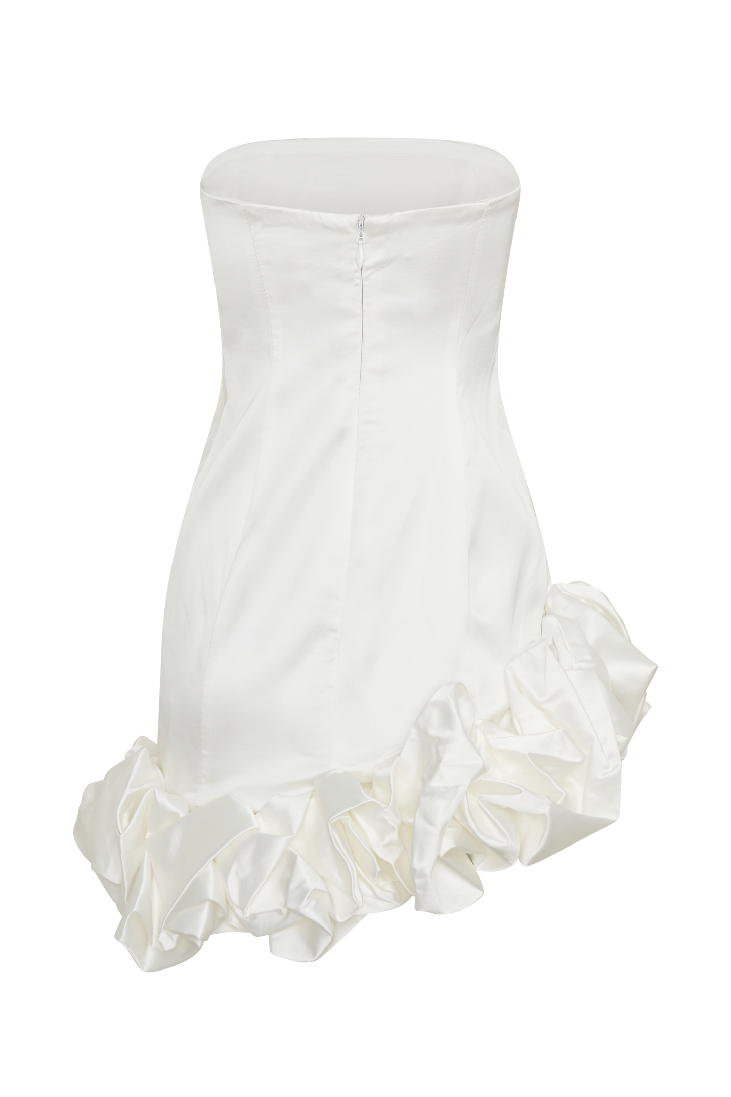 Mini-robe Alba à bulles - Blanche