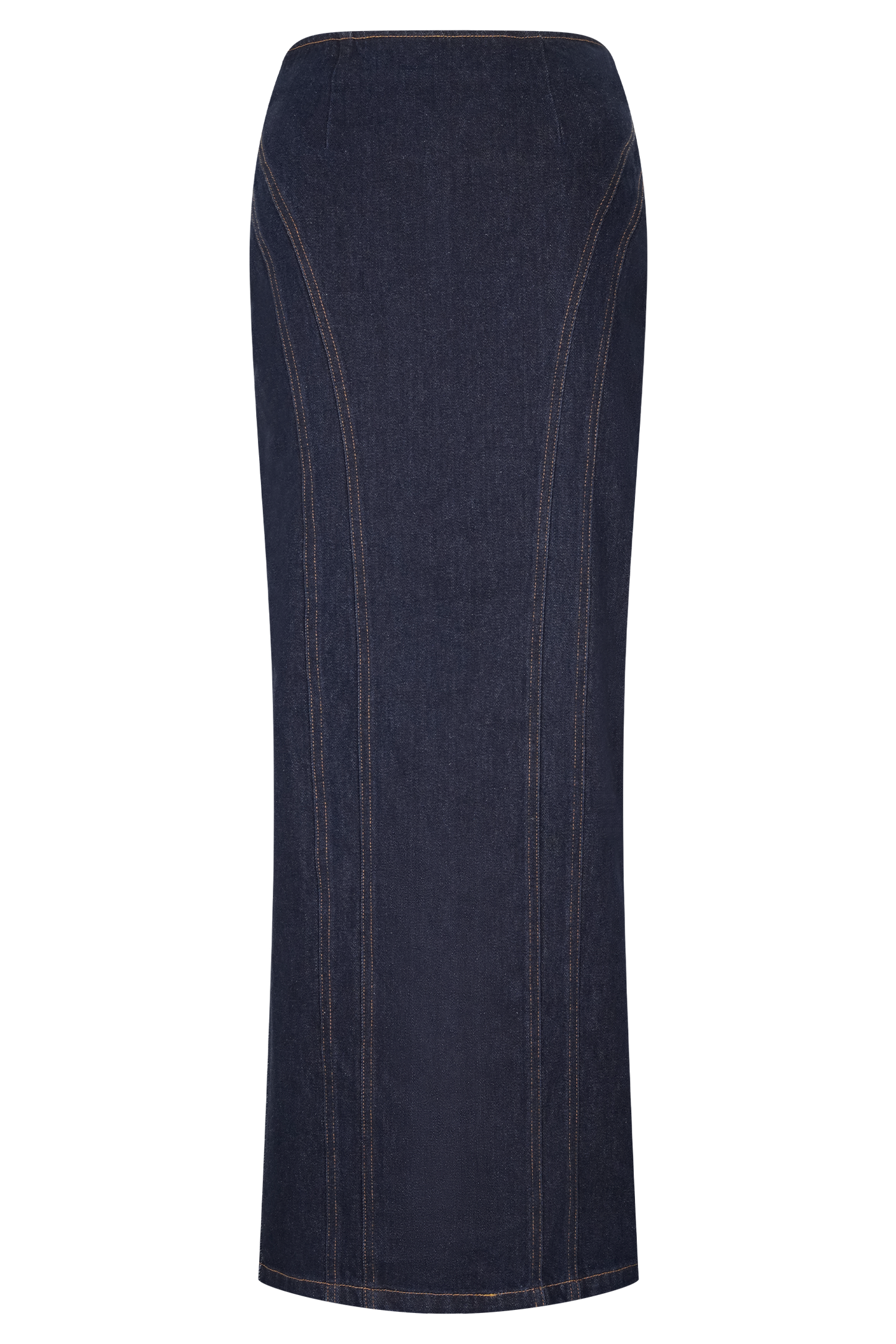 Jupe Maxi en Denim Alma - Bleu Indigo