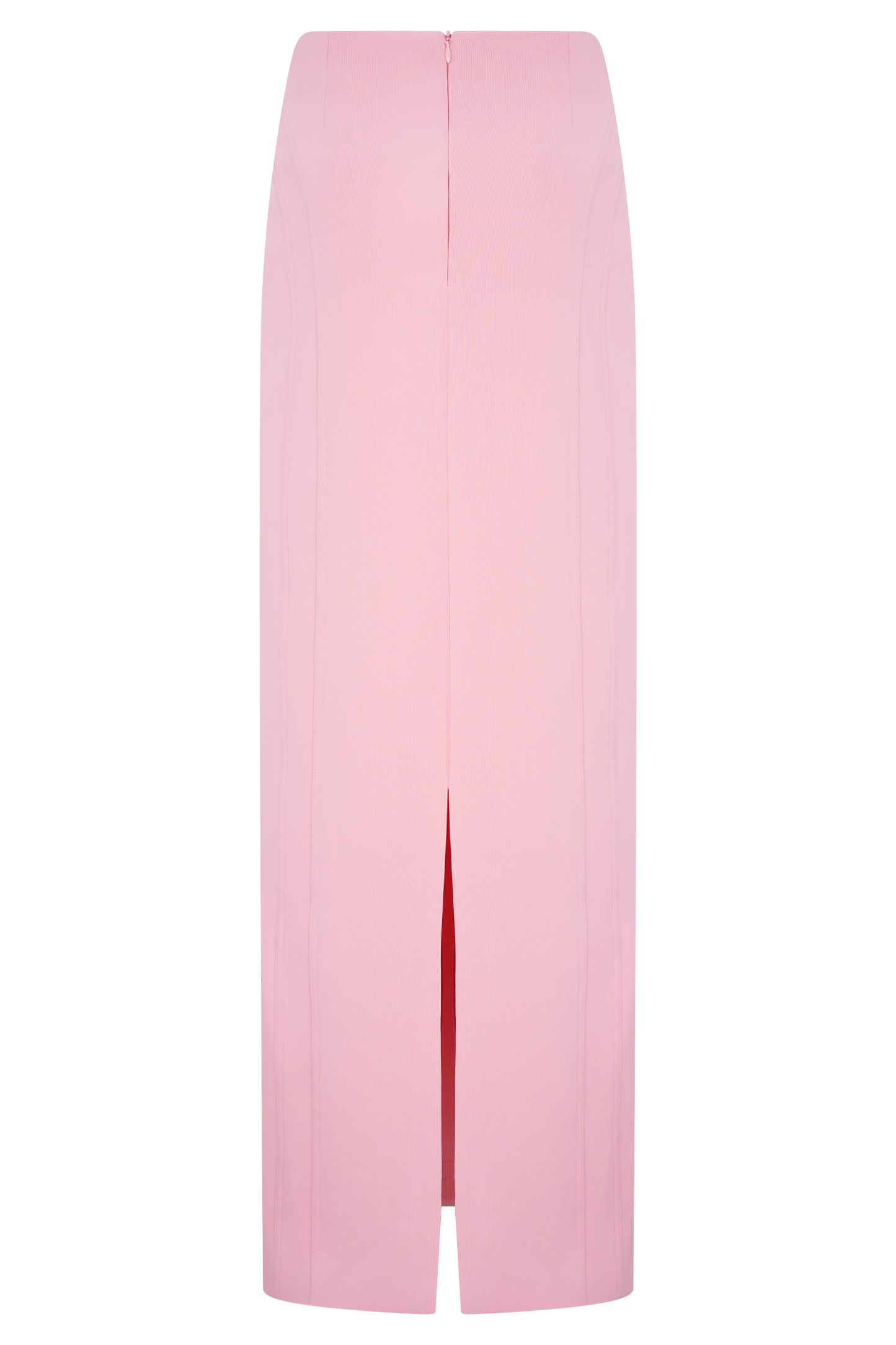 Jupe Maxi Taille Haute Alma - Rose Bonbon