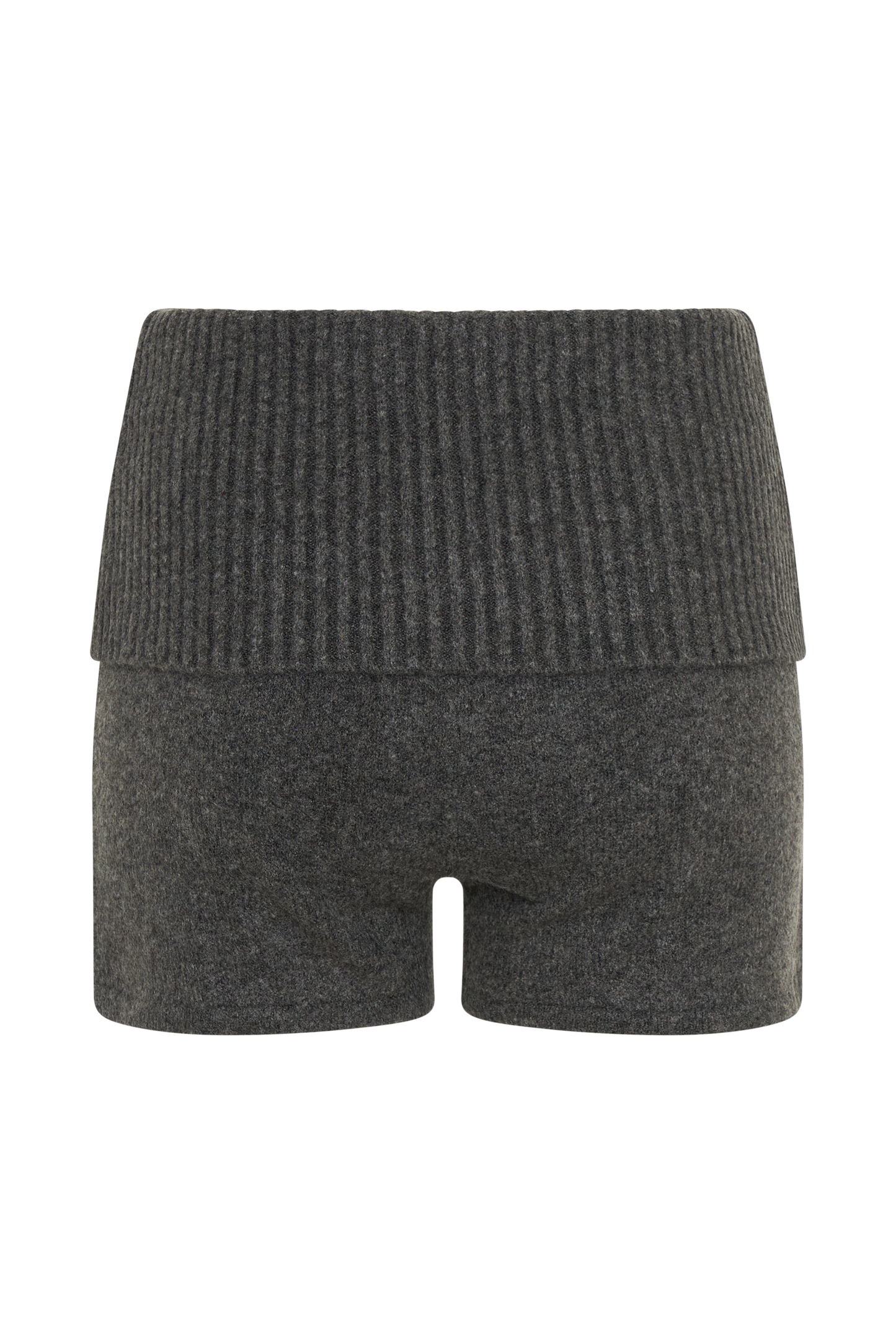 Shorts en Tricot Aubrey - Gris Anthracite