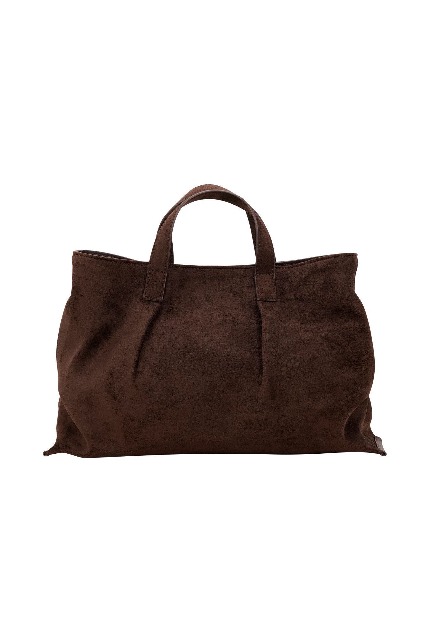 Sac en daim synthétique Baylor - Chocolat