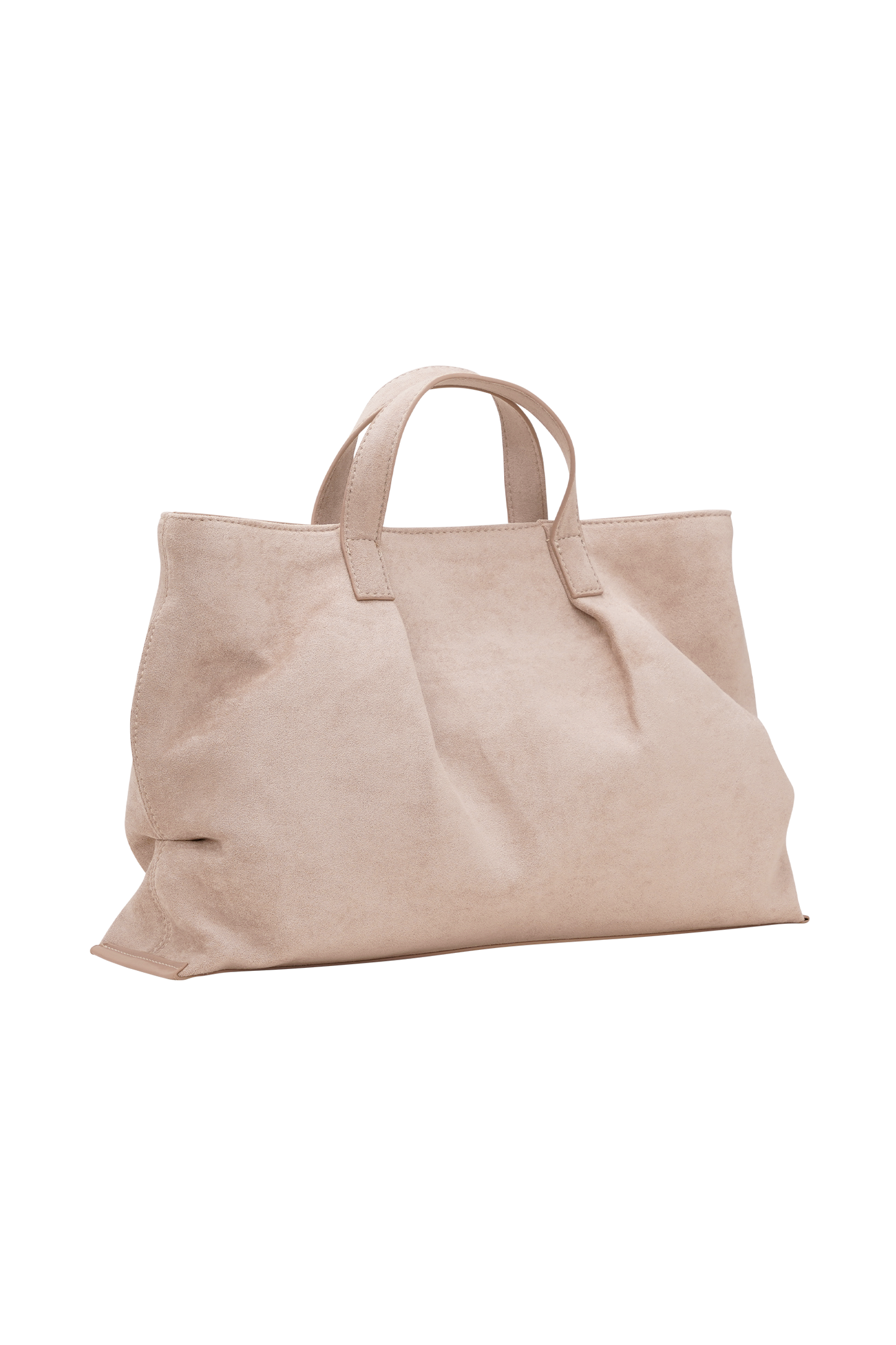 Sac en suède synthétique Baylor - Naturel
