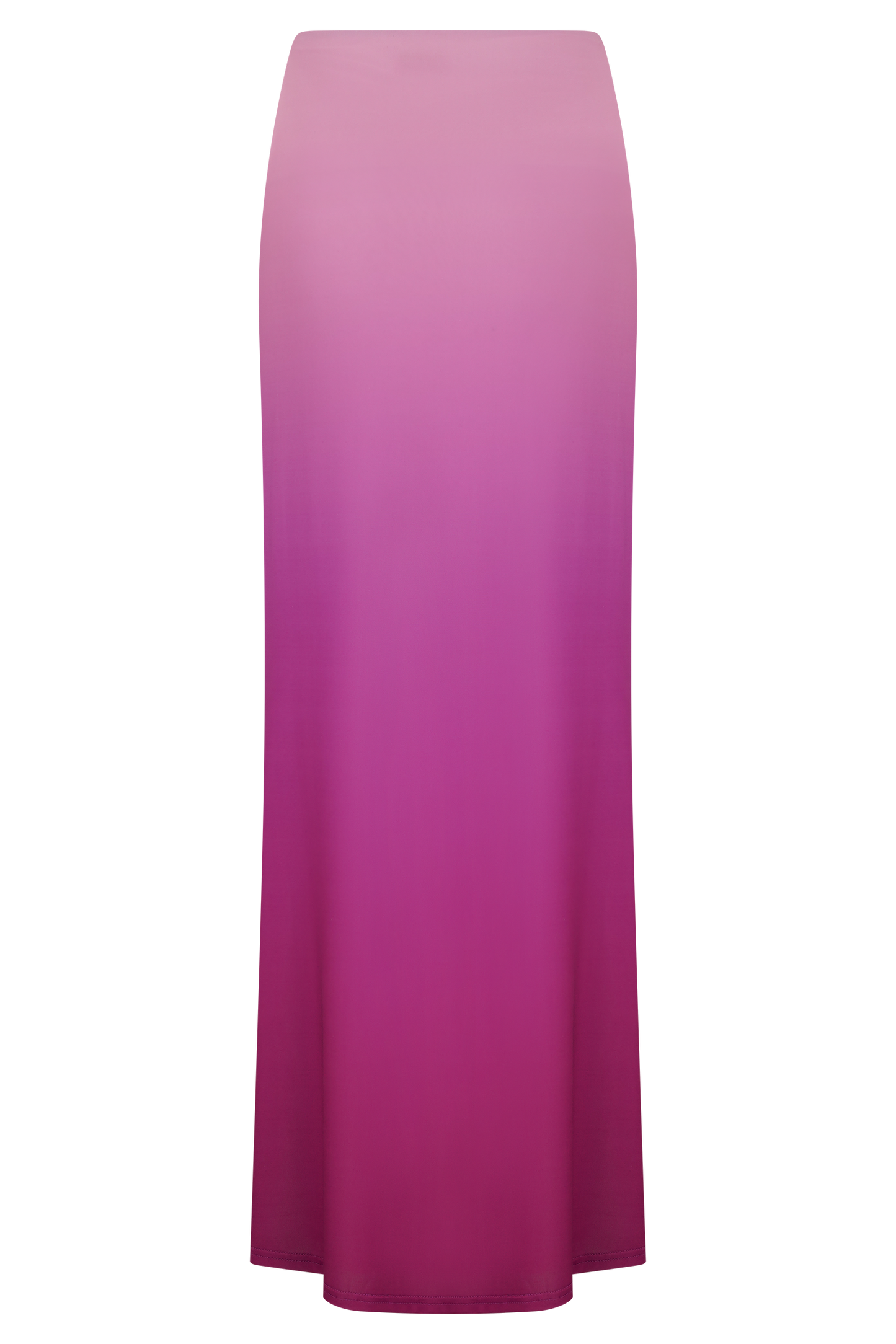 Jupe Maxi Bruna en Mousseline de Soie - Rose Ombré