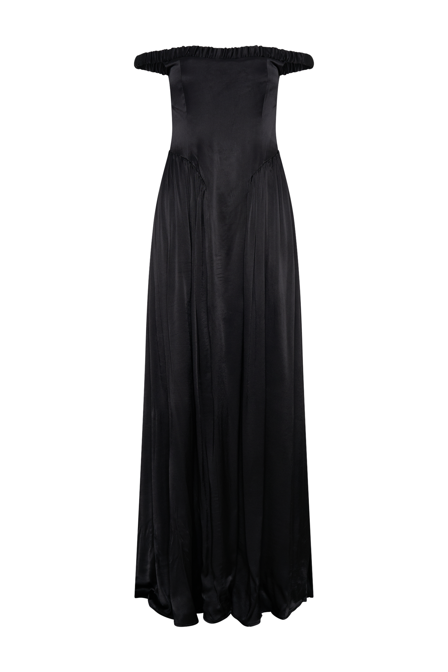 Robe Maxi Coco à la taille basse - Noir