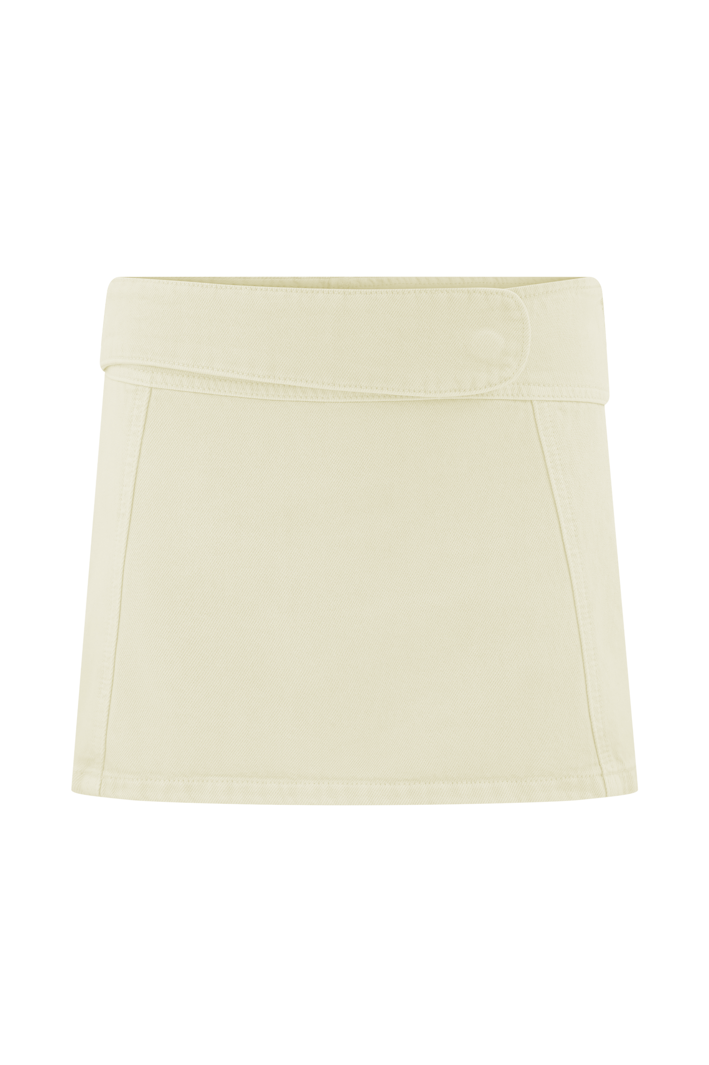 Short-jupe en jean Fallon - Micro Mini - Lavage effet pierre
