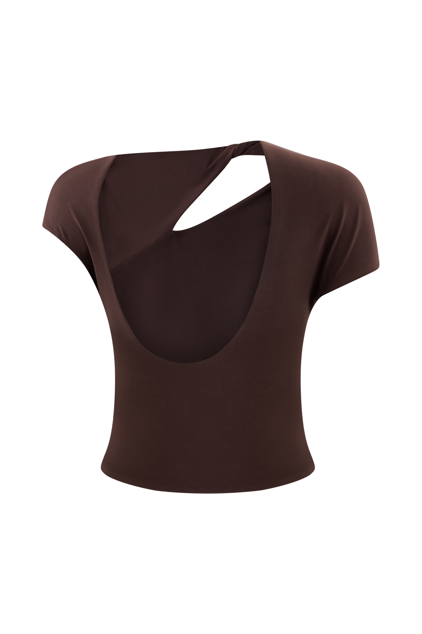 Haut à torsade Slinky de Haven - Chocolat