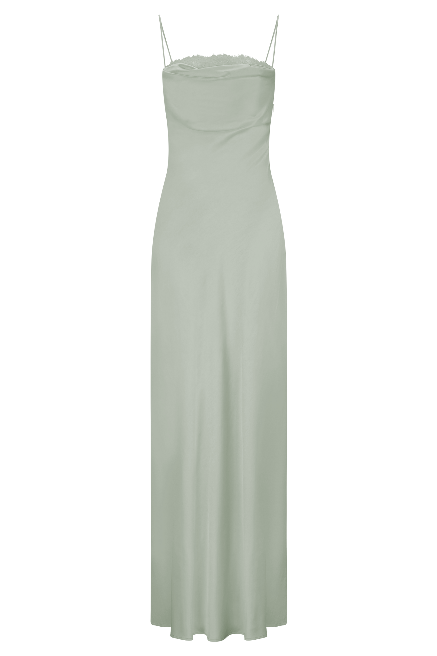 Robe Maxi en Dentelle et Satin Isadora - Sève
