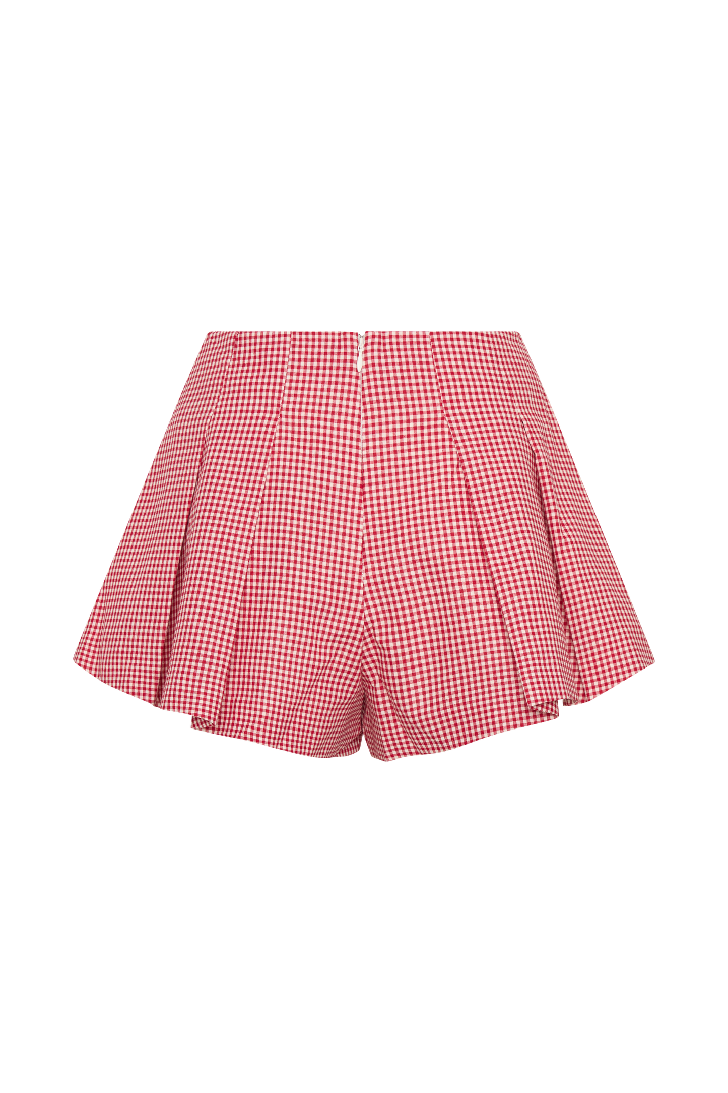 Shorts Issy - Gingham rouge