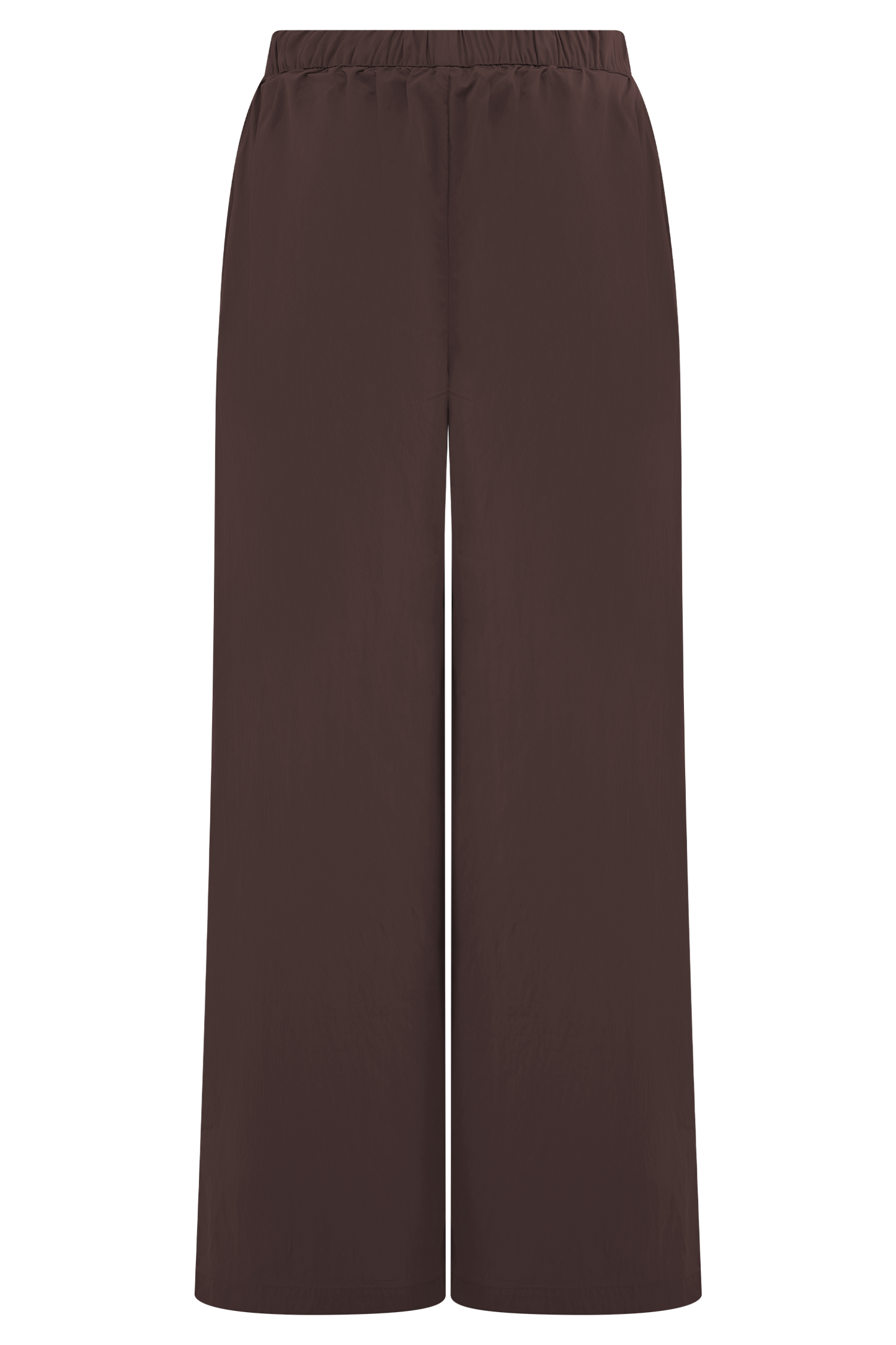 Pantalon large en coton Janayia - Espresso foncé
