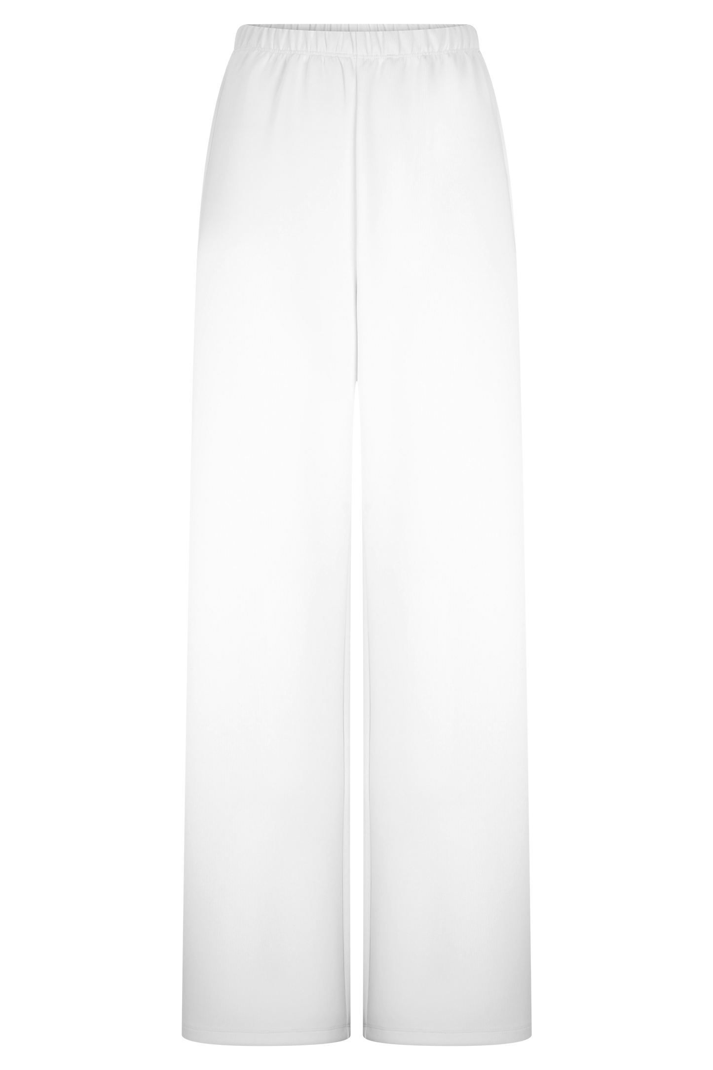 Pantalon large en coton Janayia - Blanc
