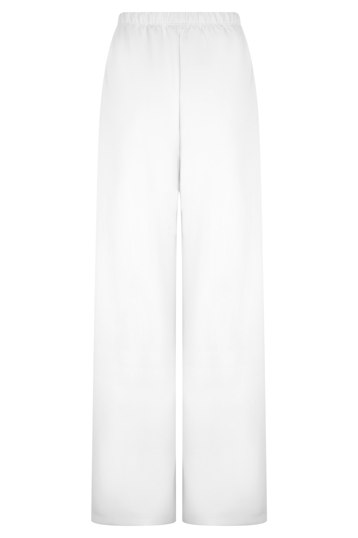 Pantalon large en coton Janayia - Blanc