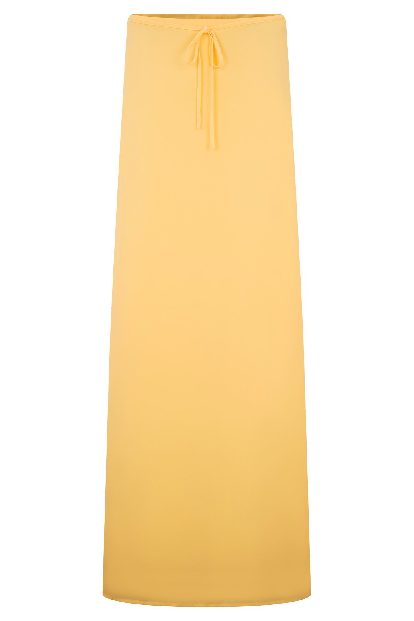 Jupe Maxi en Chiffon Katalina - Couleur Beurre-noisette