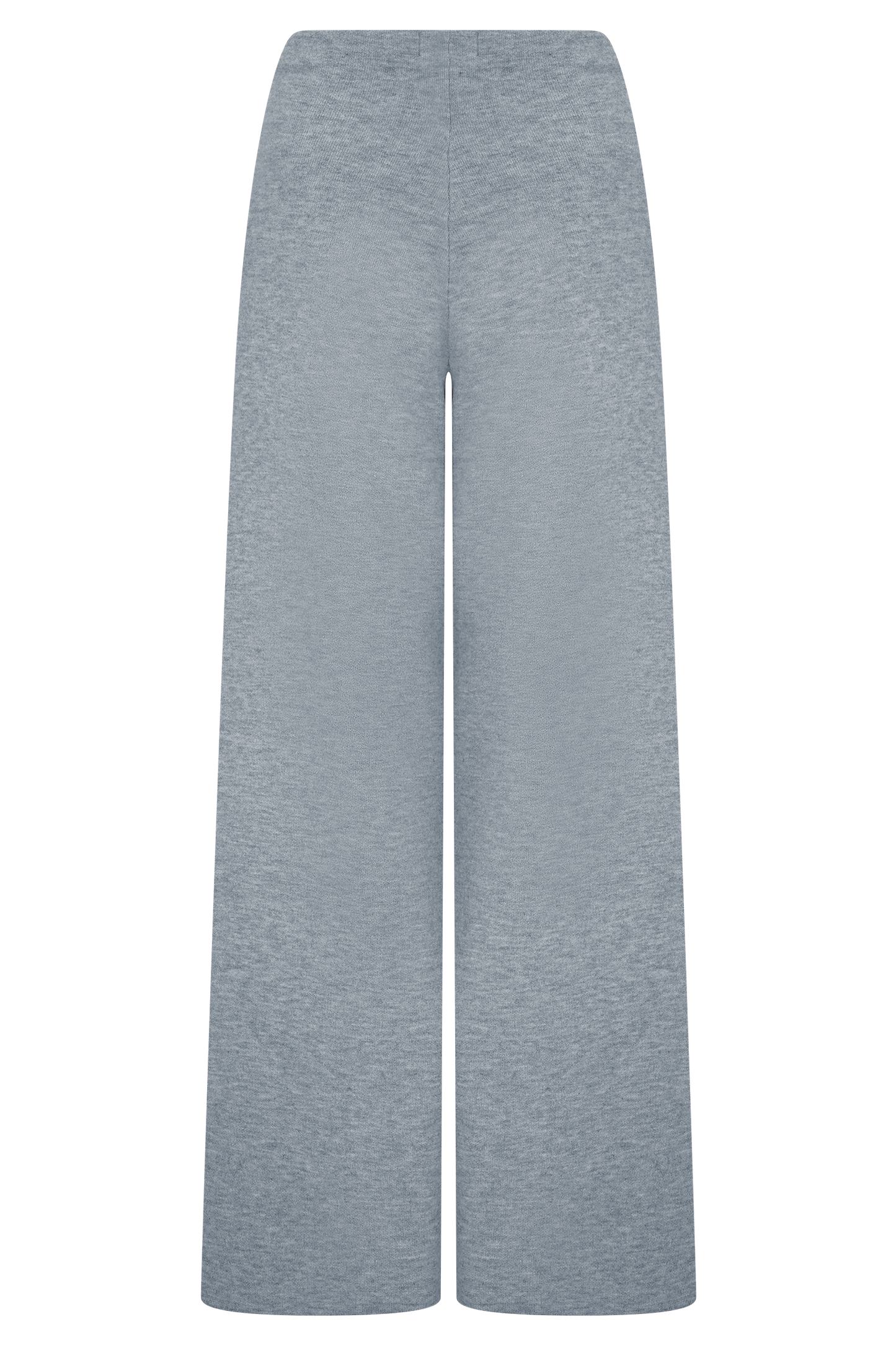 Pantalons en tricot à jambes droites Kerrymae - Gris chiné
