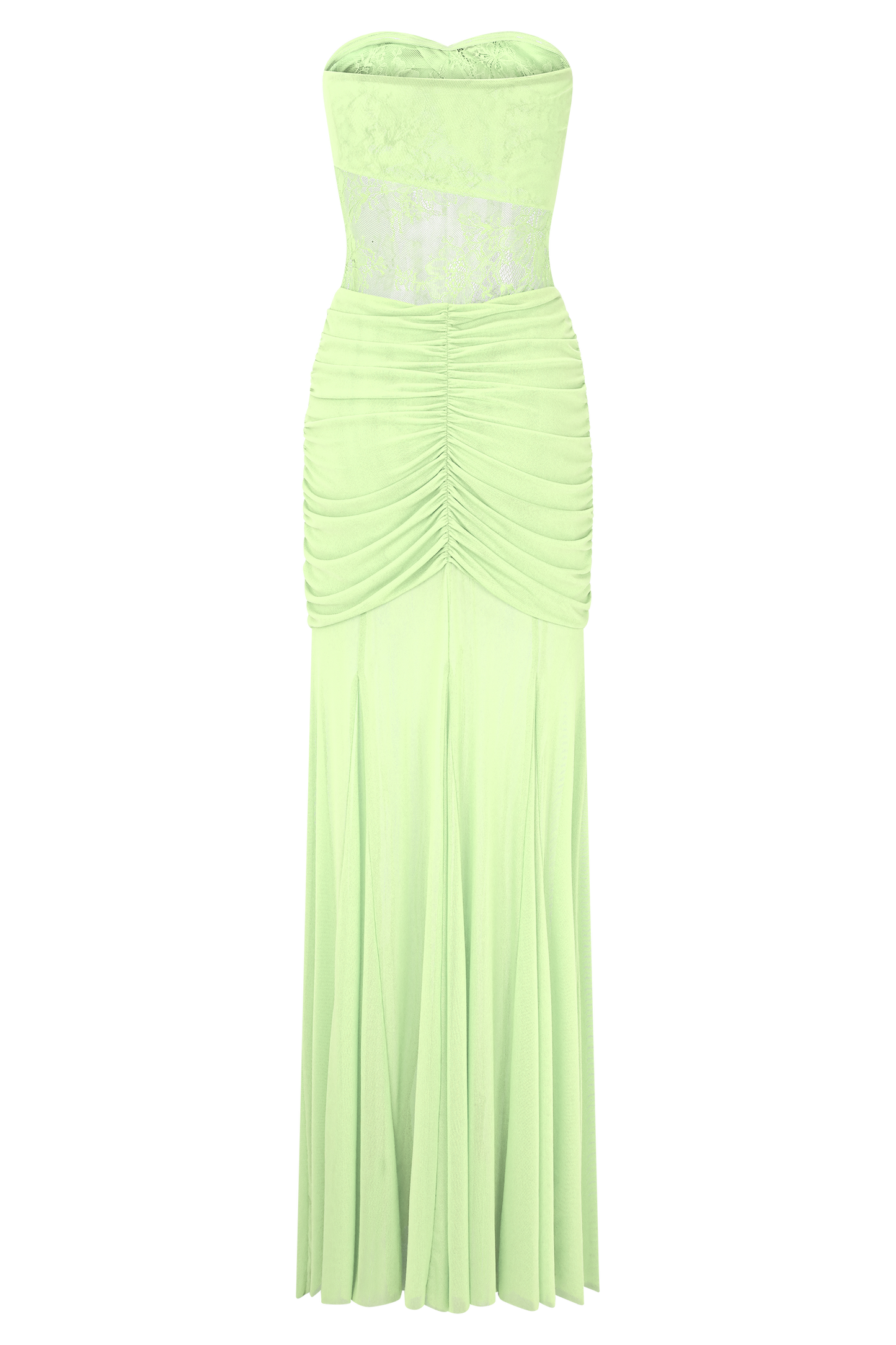 Robe Maxi en Dentelle et Maille Khadijah - Sève