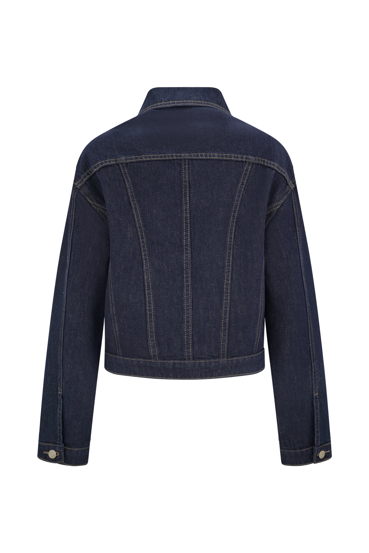 Veste en jean à taille ajustée Kirra - Bleu indigo délavé