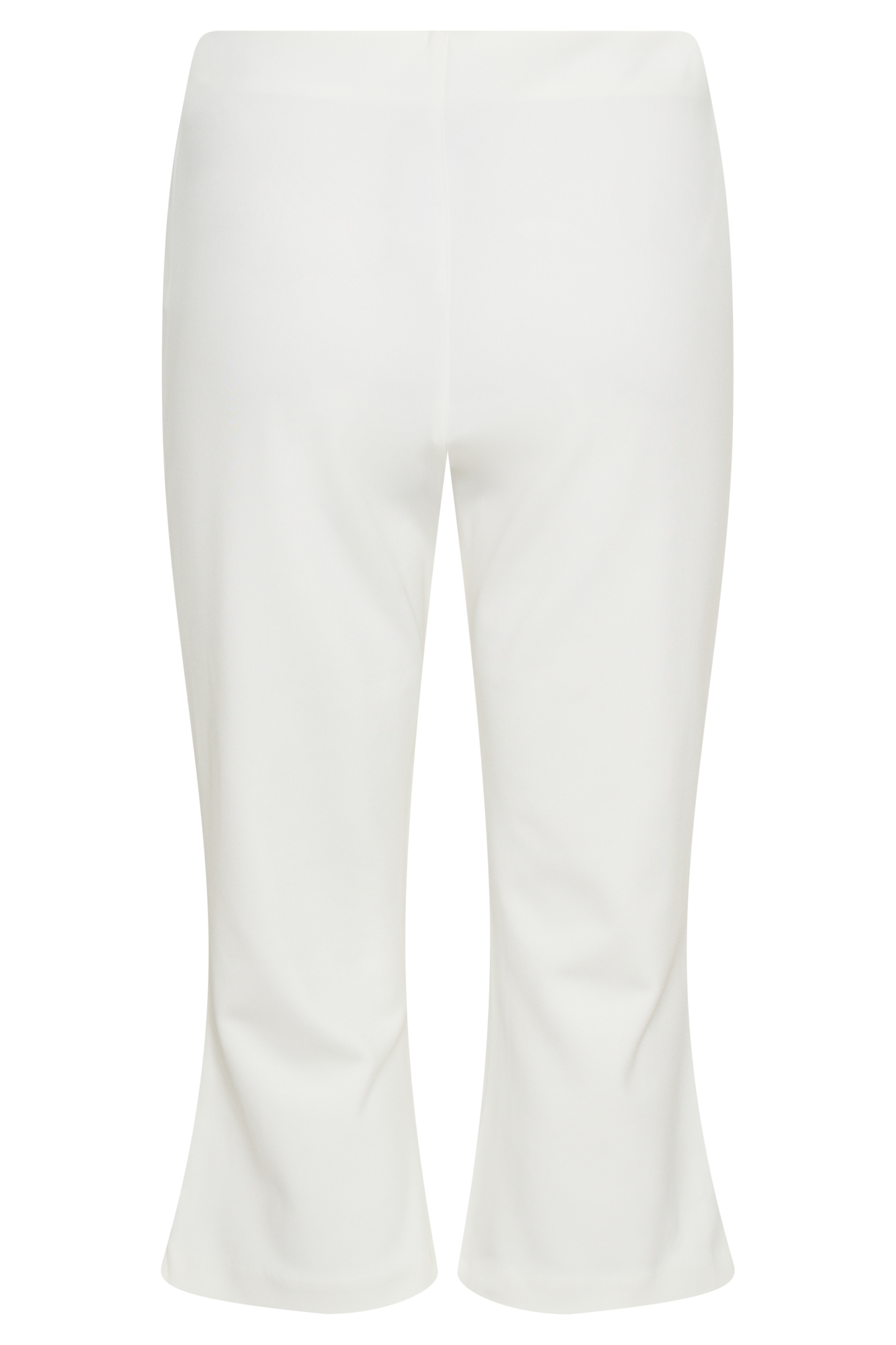Pantalon Capri en Crêpe à Emmanchures Layla - Blanc