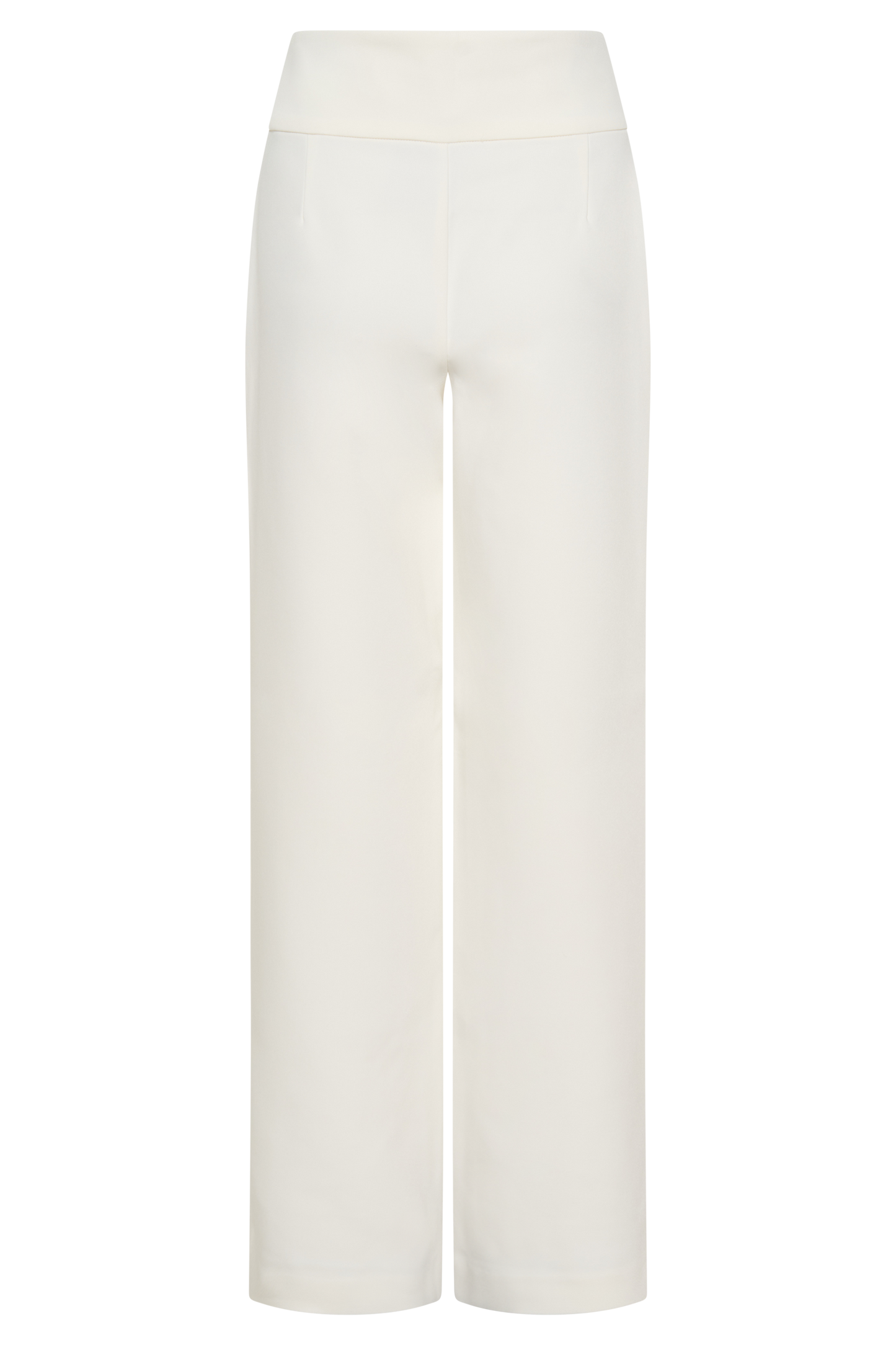 Pantalon tailleur droit Lindie - Ivoire