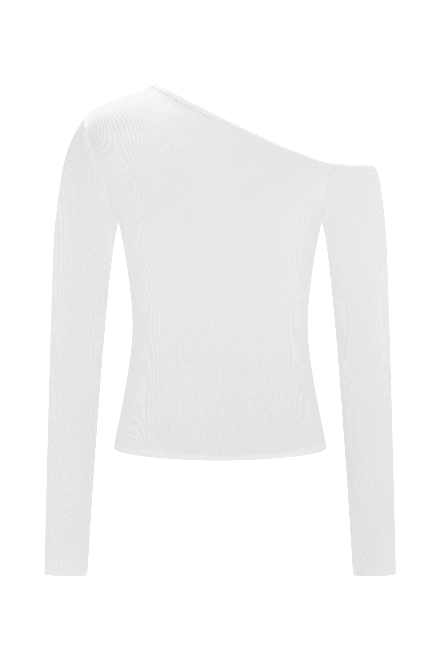 Maelle Haut à manches longues décolleté épaules dénudées - Ivoire