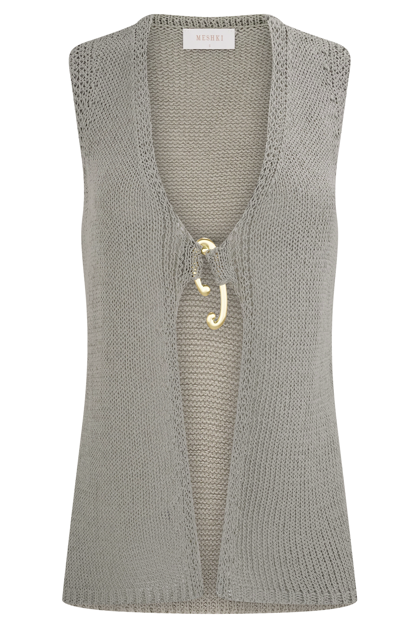 Top en Tricot Malani avec Fentes Métalliques - SAGE