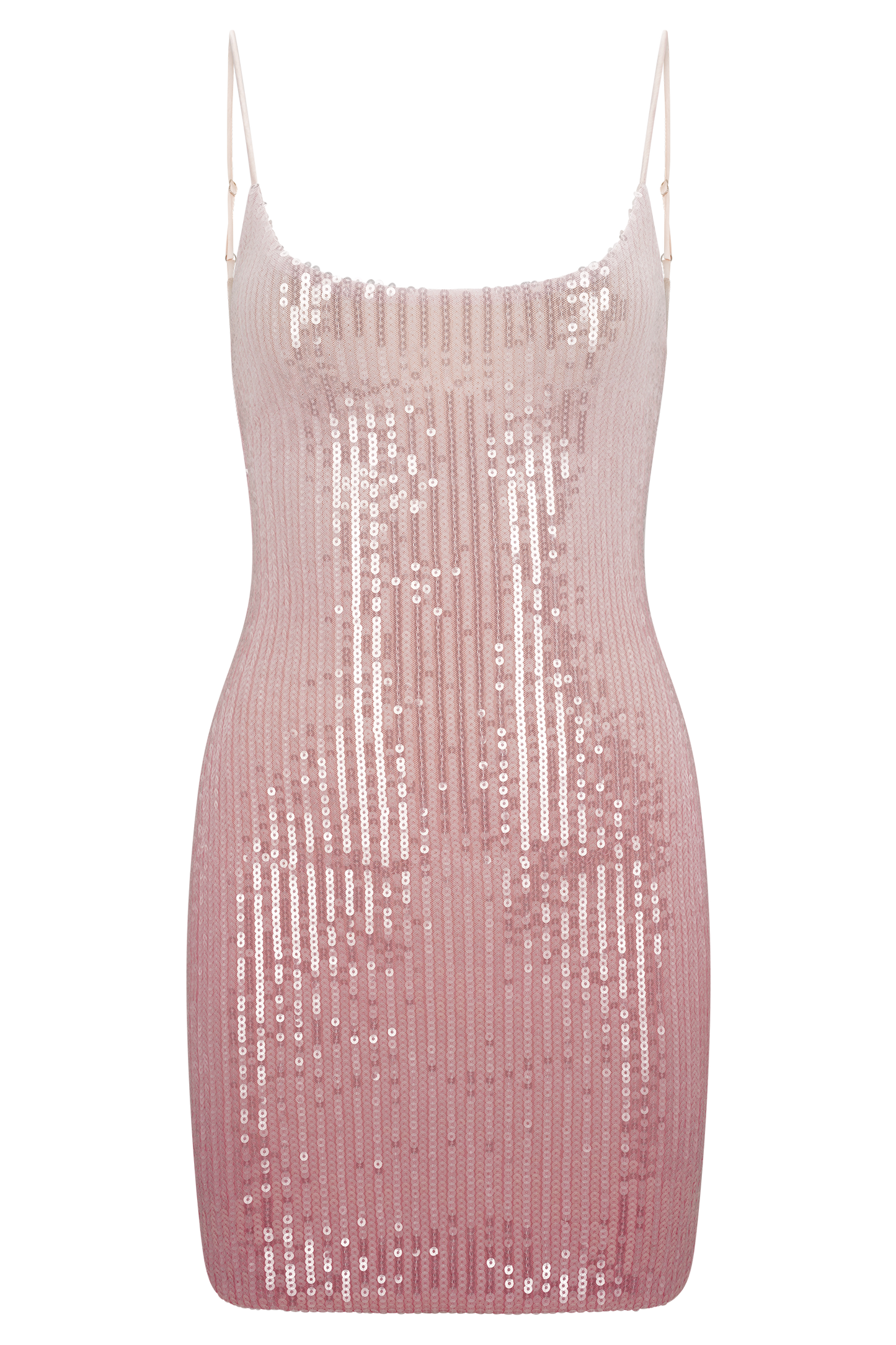 Mini-robe à paillettes Mora - Rose Ombré