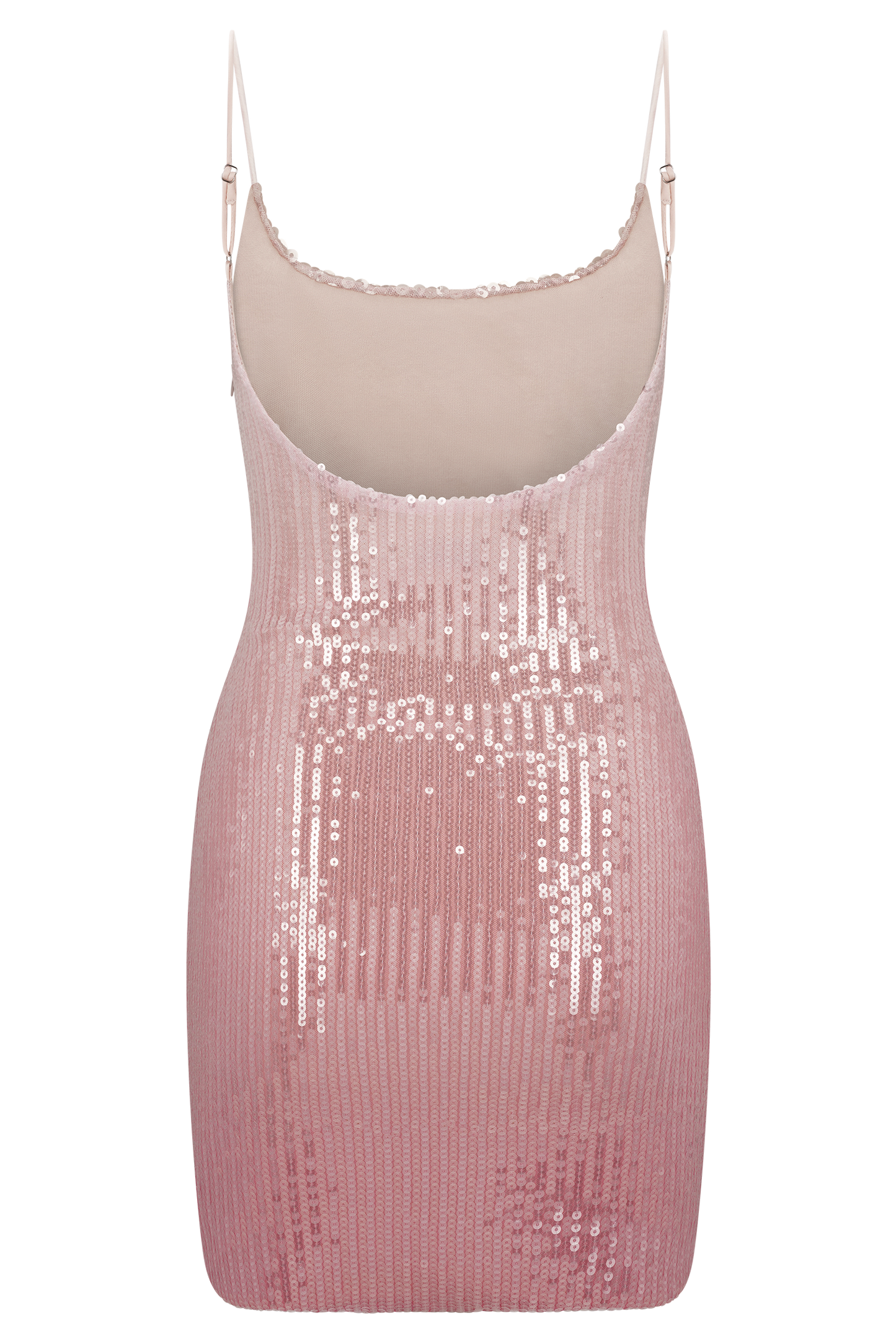 Mini-robe à paillettes Mora - Rose Ombré
