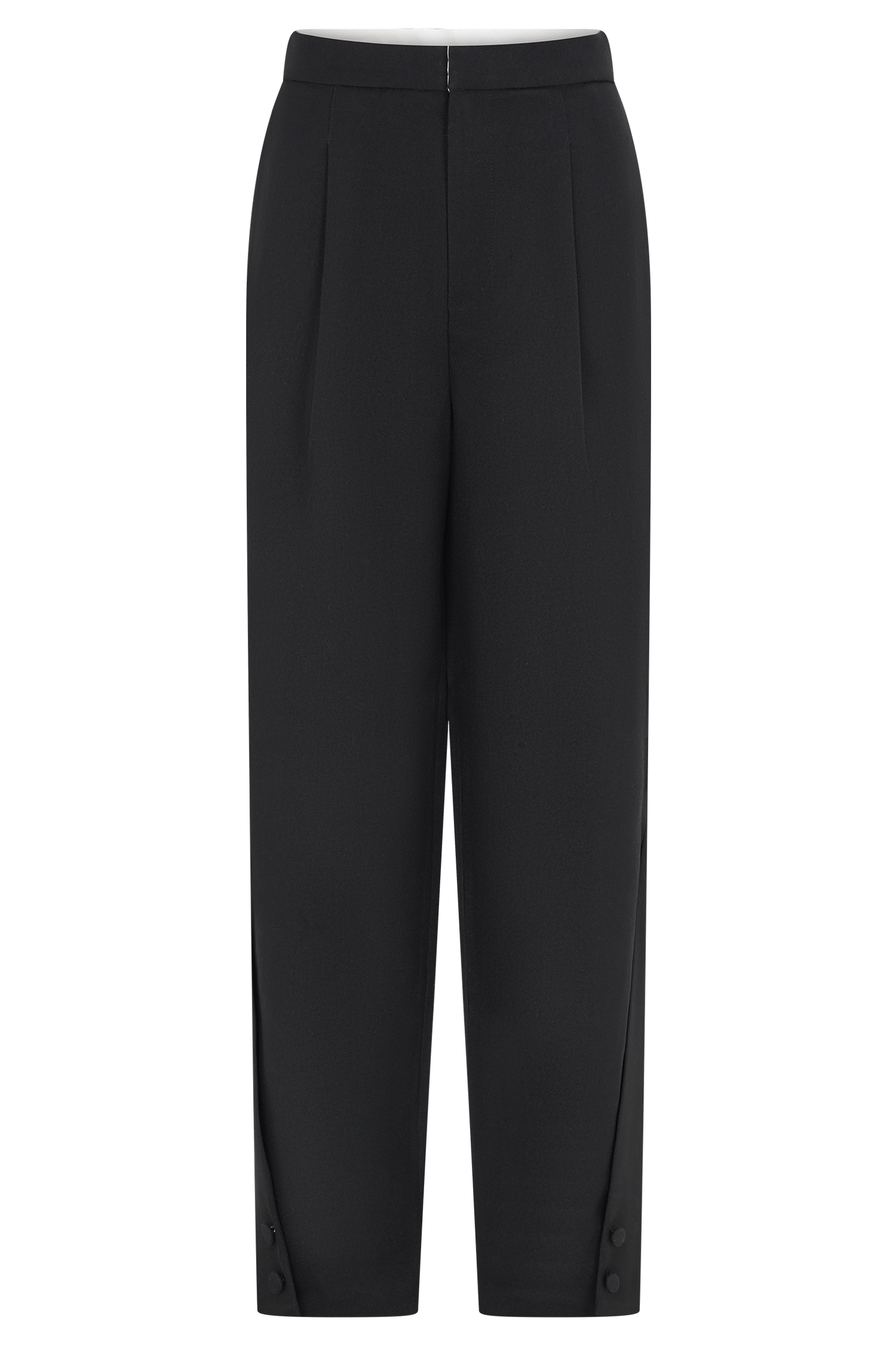 Pantalon tailleur à jambes évasées Olie - Noir