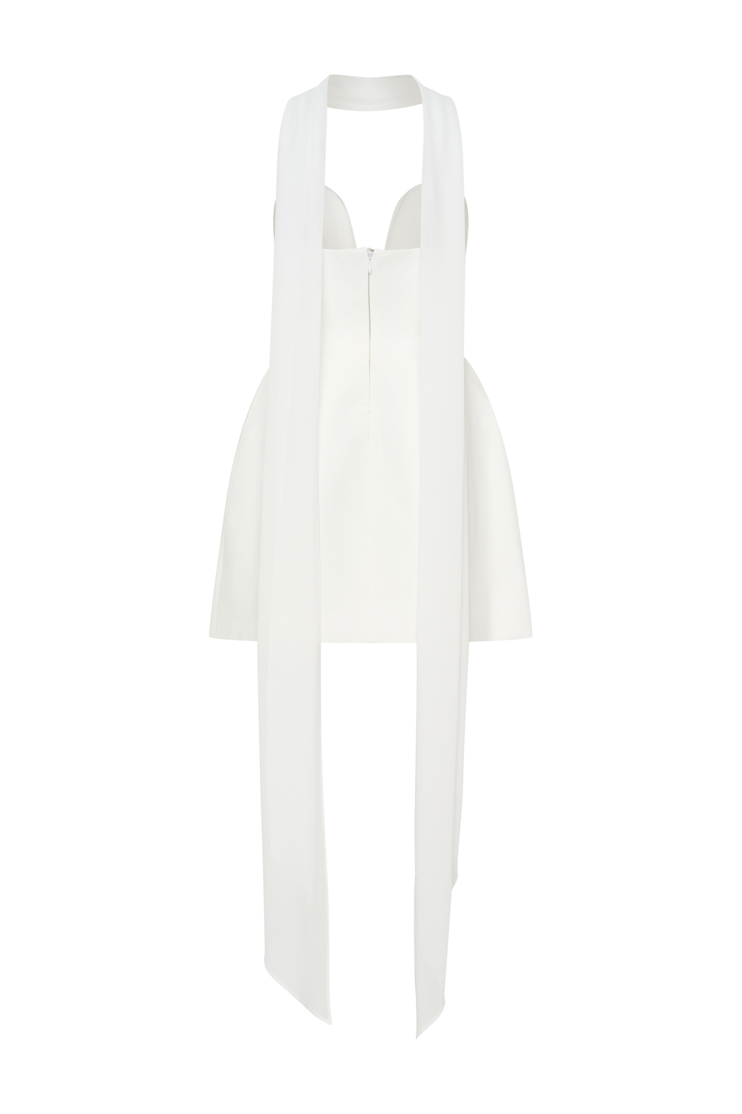 Mini-robe tailleur sans bretelles Orellia - Ivoire