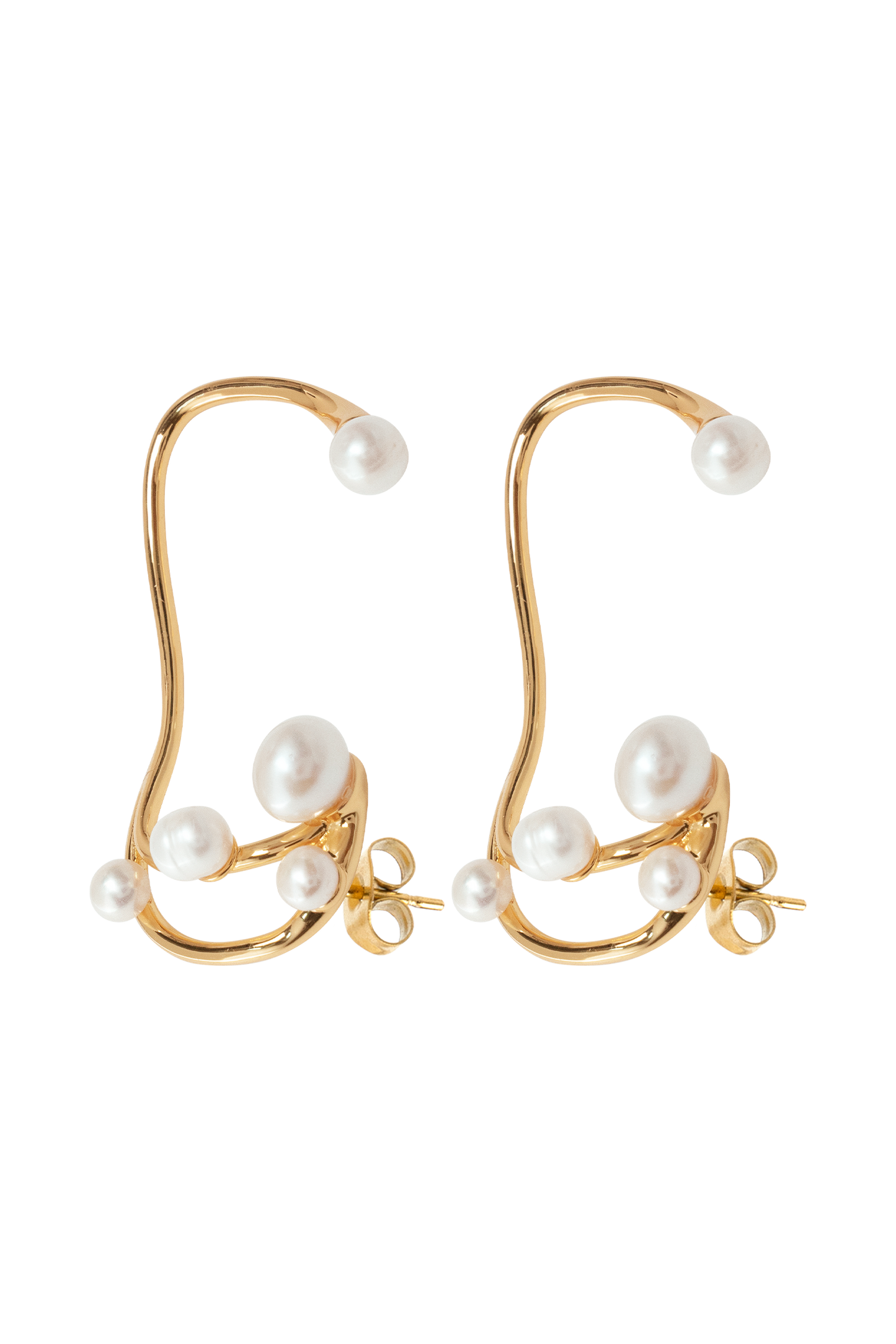 Manchette d'oreille en perle d'eau douce Saskia - Perle