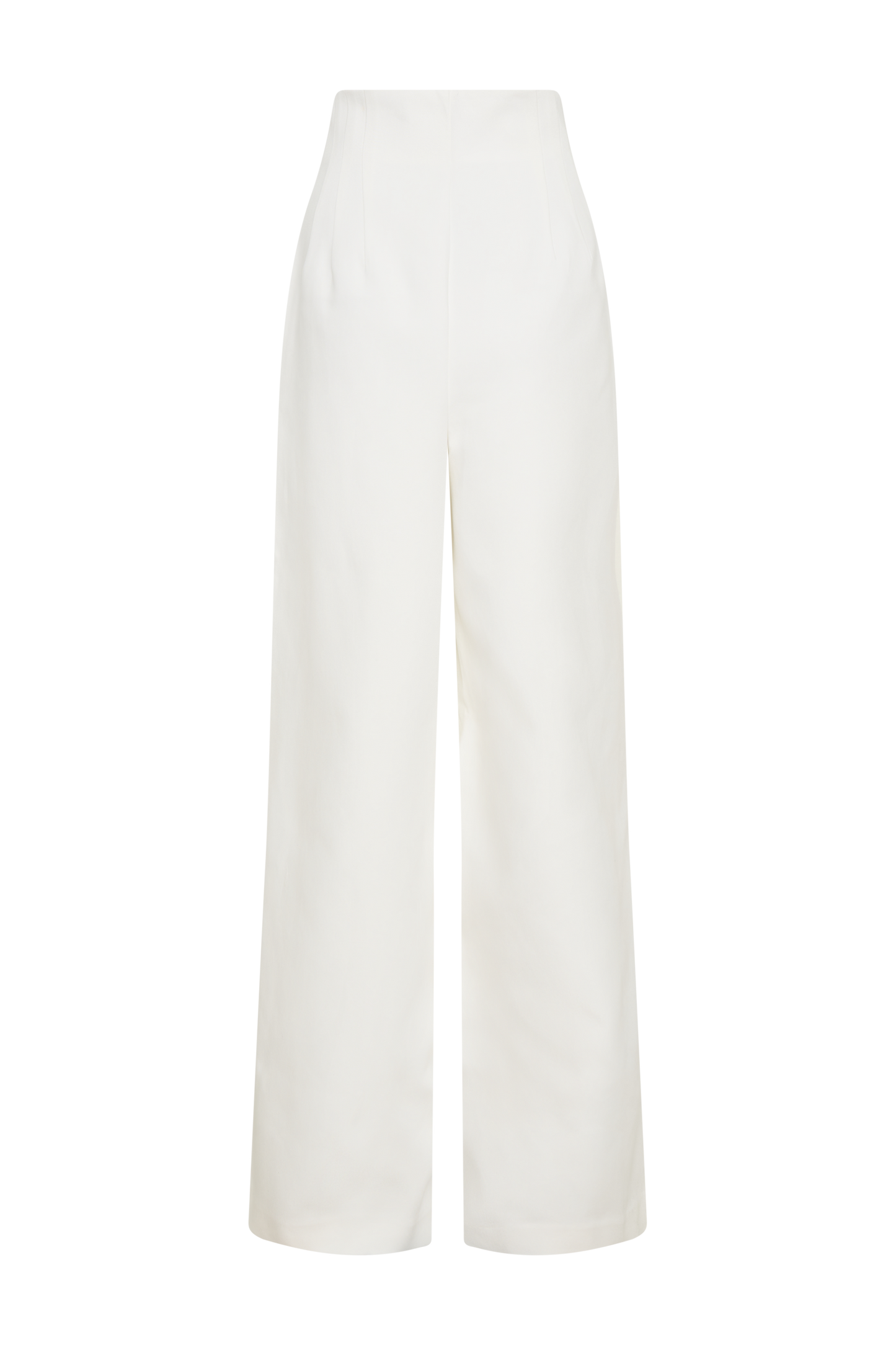 Pantalon Silas taille haute - Blanc
