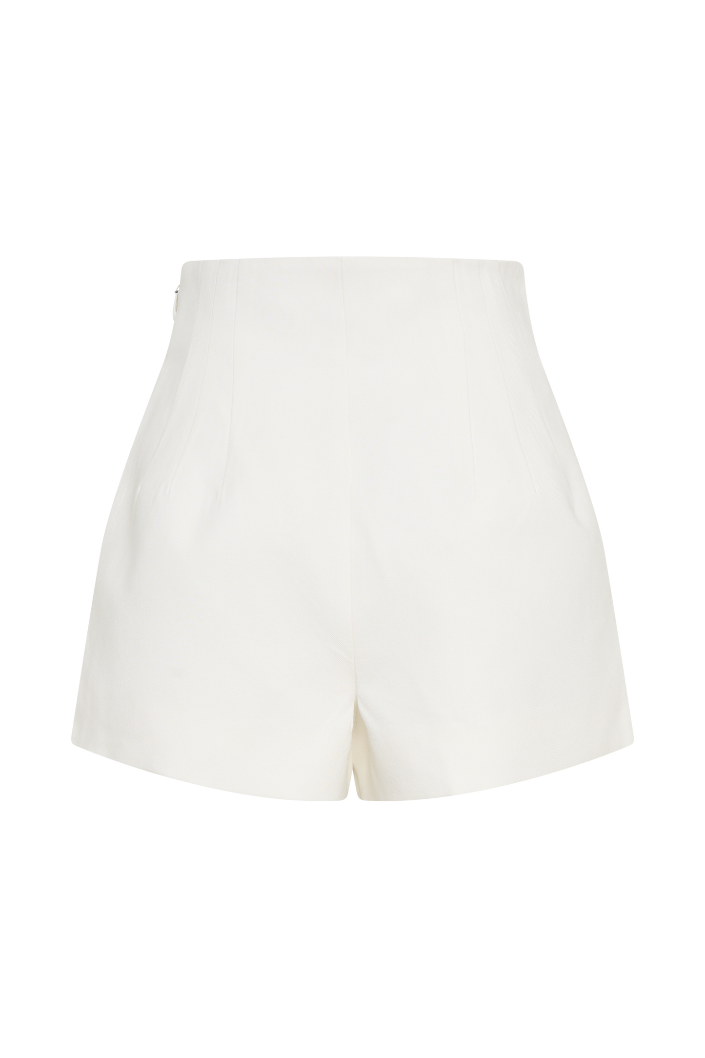 Shorts taille haute Silas - Blanc
