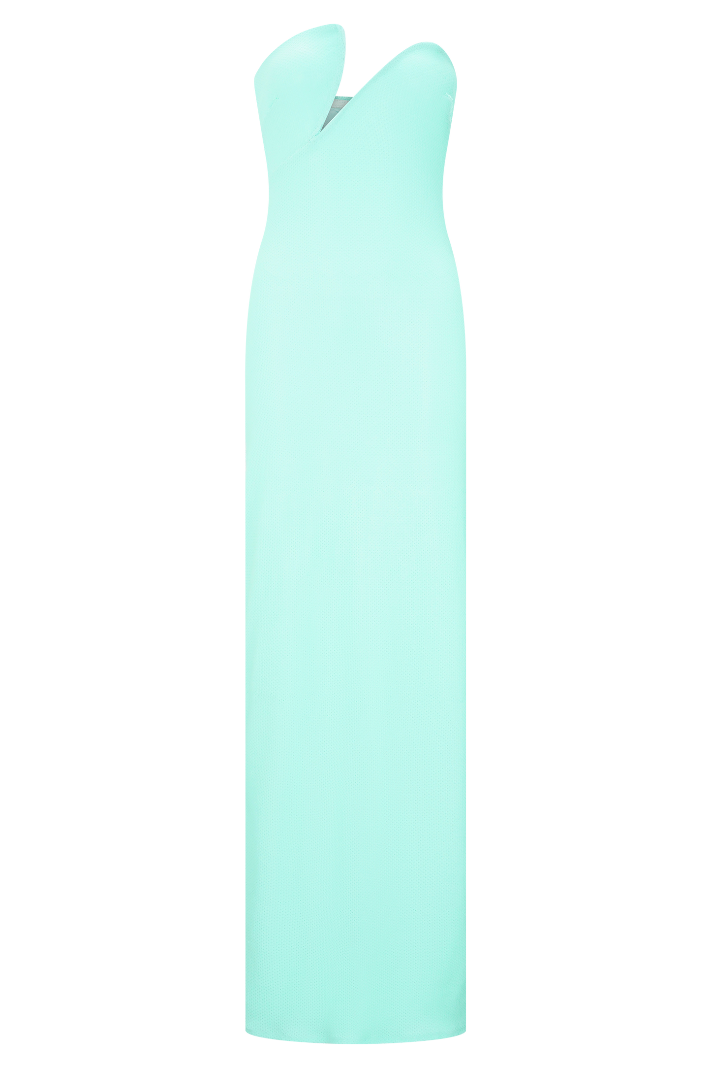 Robe Maxi Sequin Sans Bretelles Winston - Lagoon