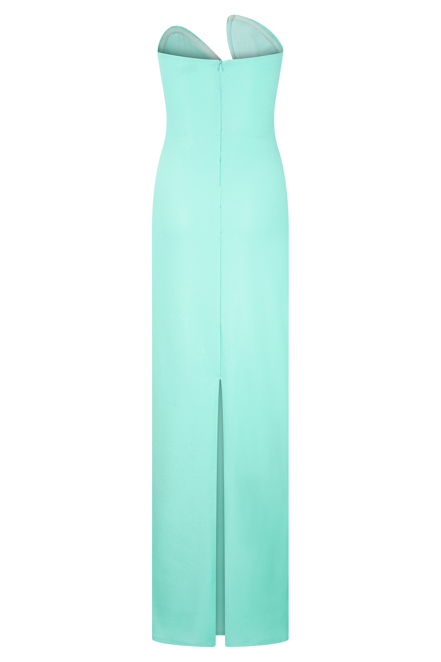 Robe Maxi Sequin Sans Bretelles Winston - Lagoon
