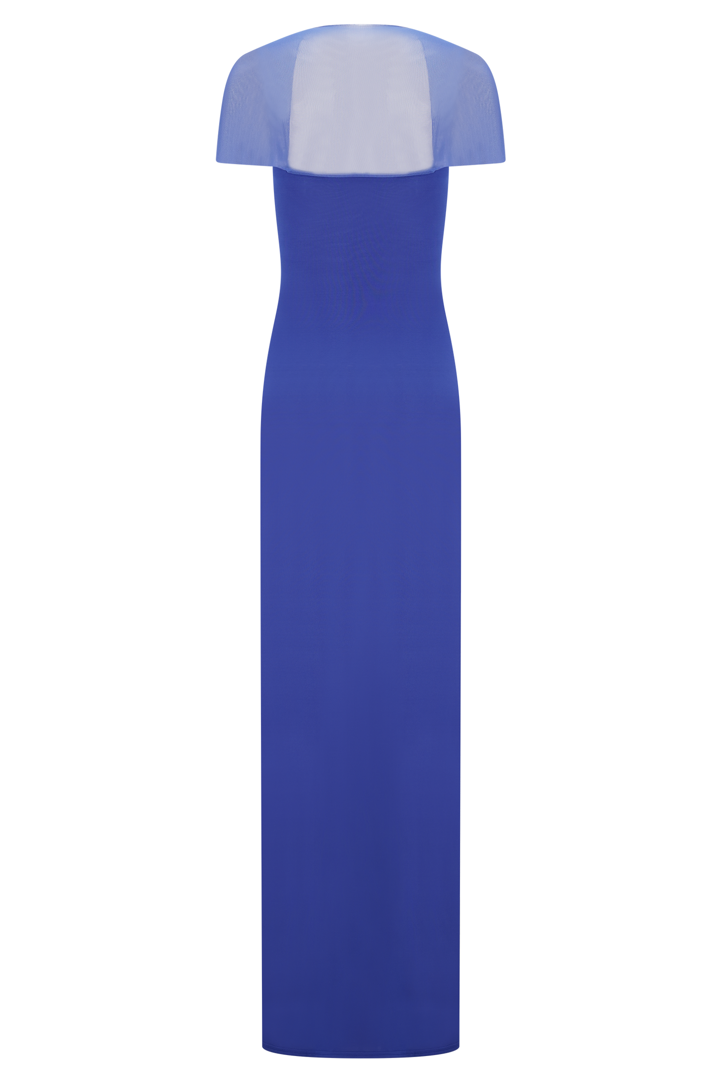 Wyatt Robe Maxi Élasthanne et Maille - Bleu Cobalt