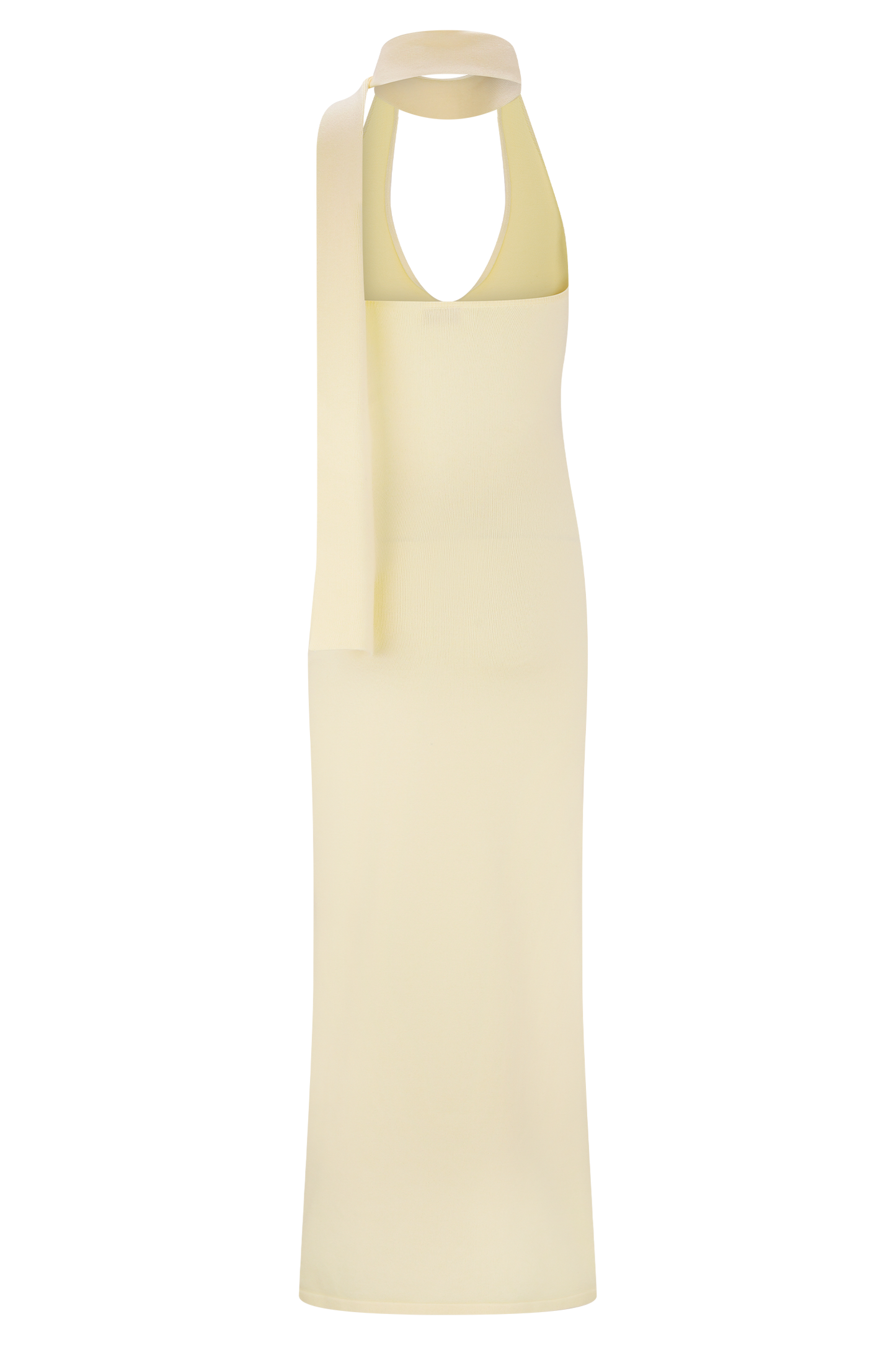 Robe midi en jersey floral Wynn - Citron