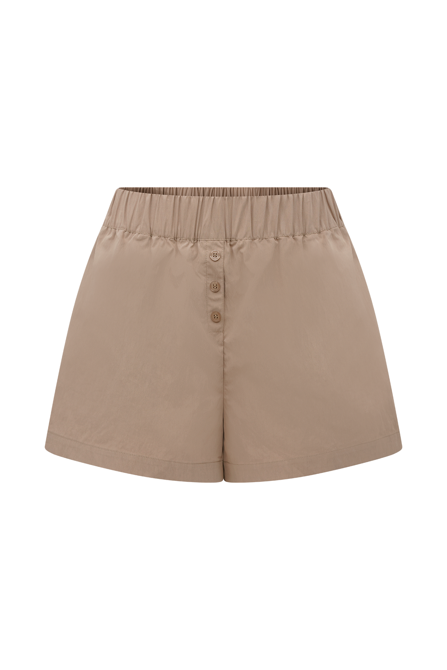 Shorts décontractés en coton Johanna - Sable