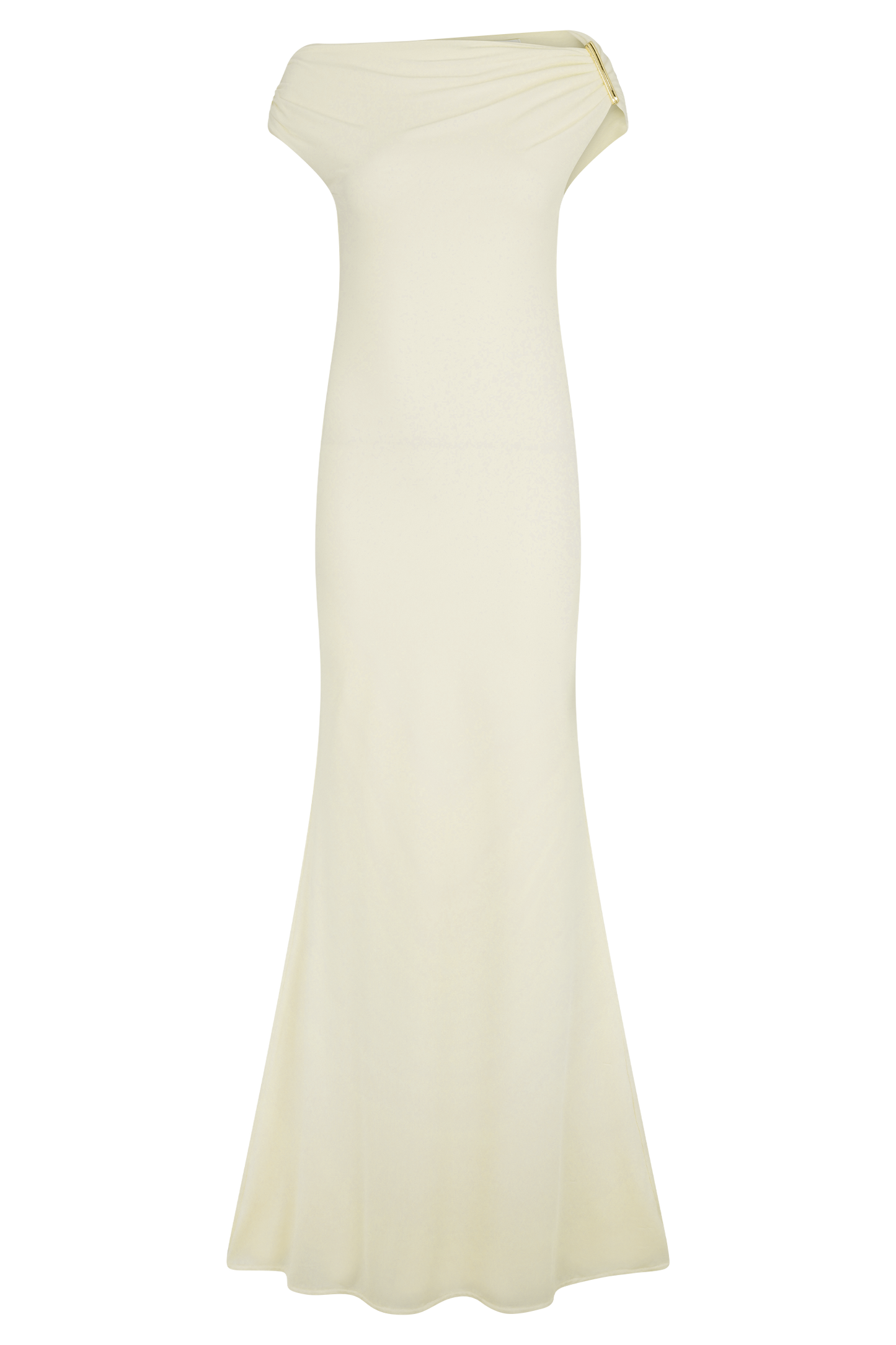 Robe Maxi Kinsley Slinky avec accessoires - Ivoire